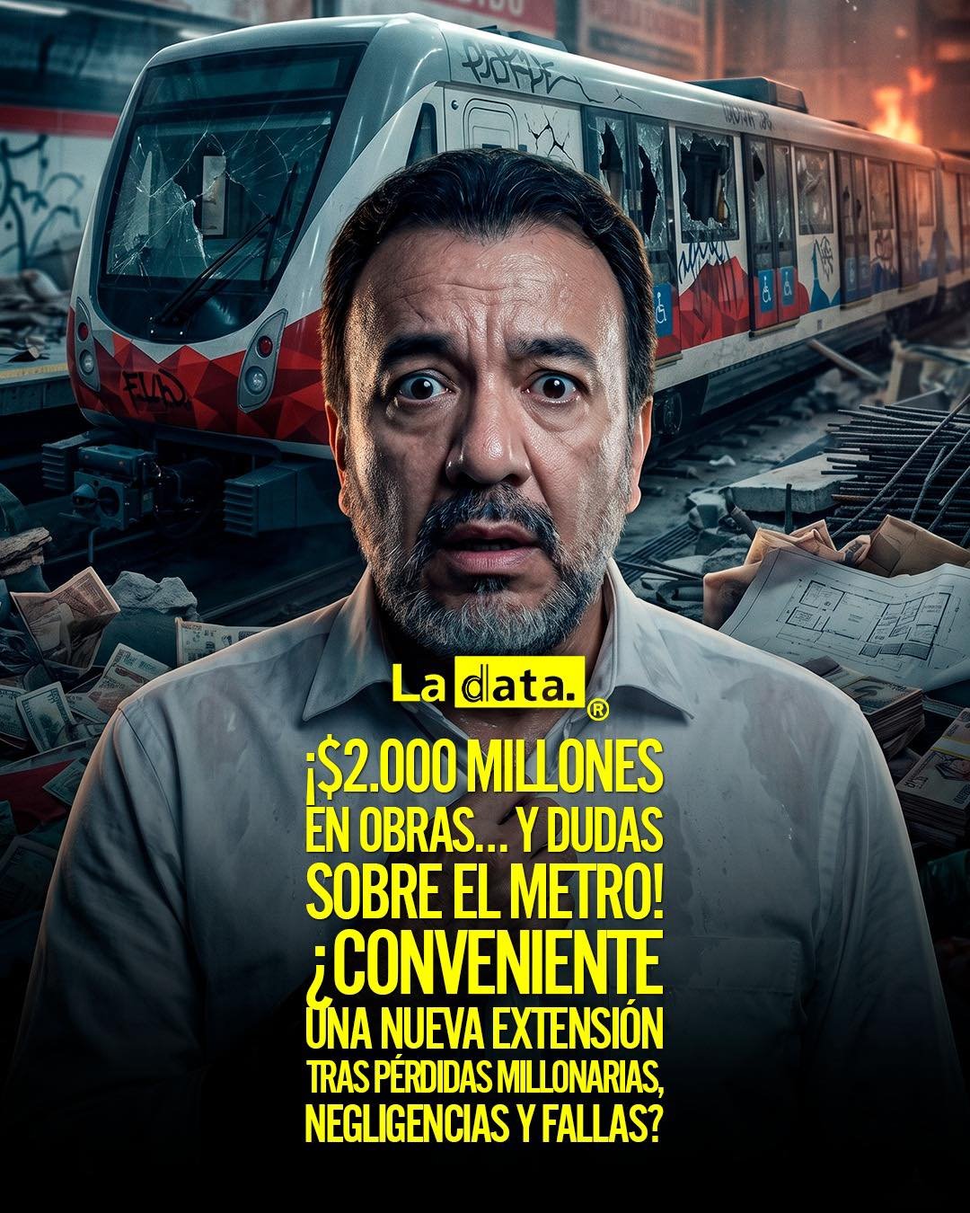 #ladata #Quito #MetroDeQuito #TendenciaPolítica