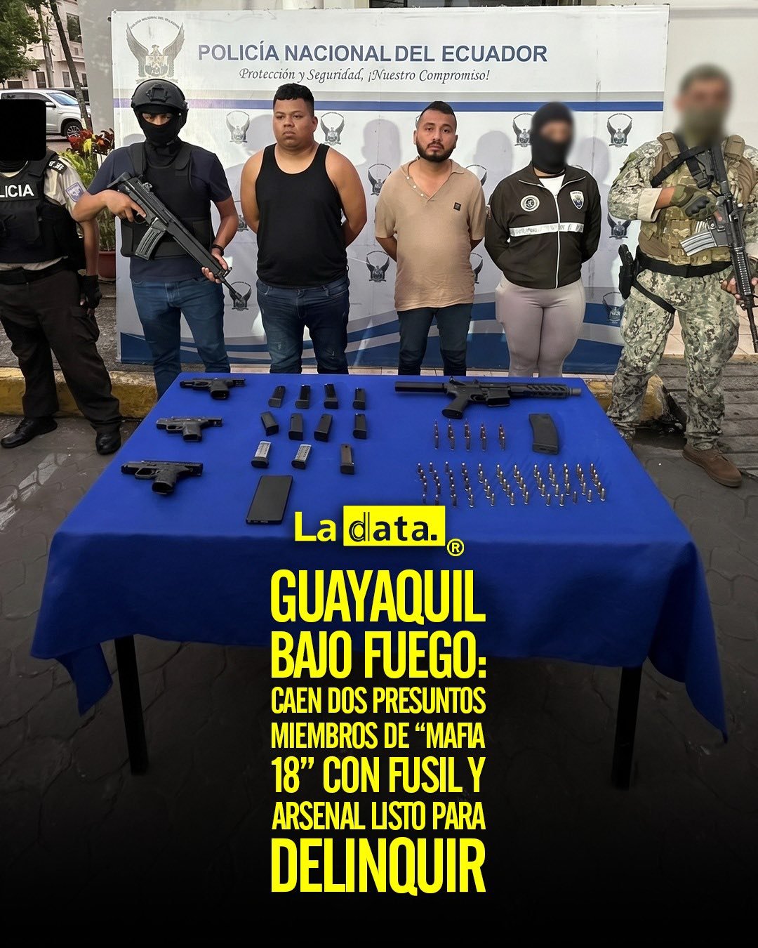 #ladata #TendenciaPolítica #Guayaquil #OperativoAtlas339 #PolicíaEcuador