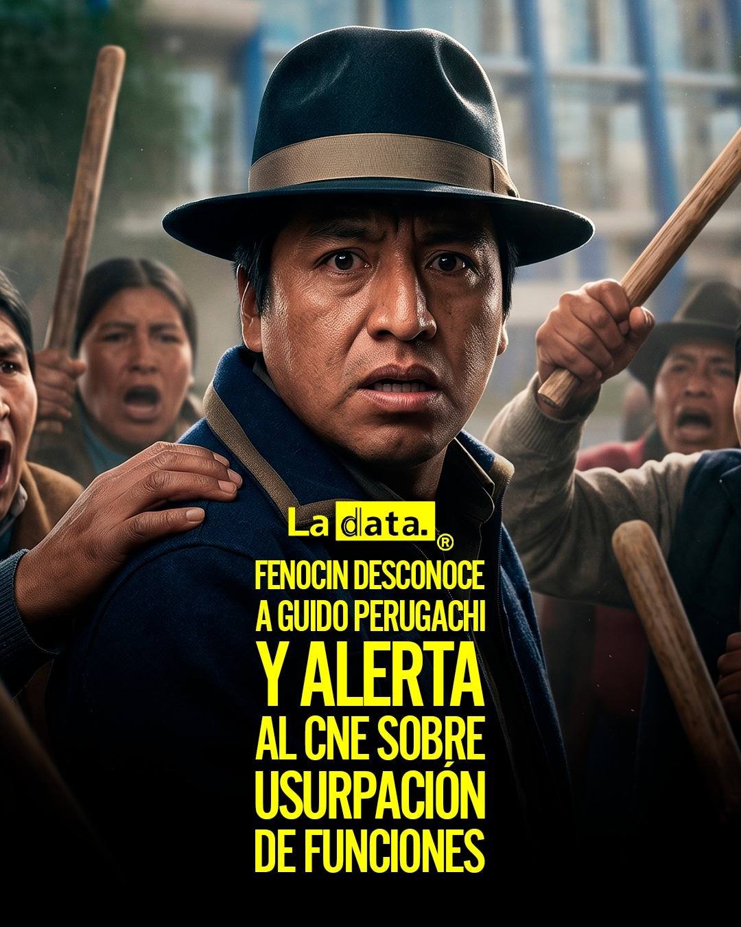 #ladata #TendenciaPolítica #FENOCIN #GuidoPerugachi