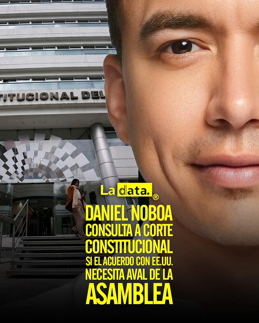 @ladataec #LaData #TendenciaPolítica #AsambleaNacional #DanielNoboa