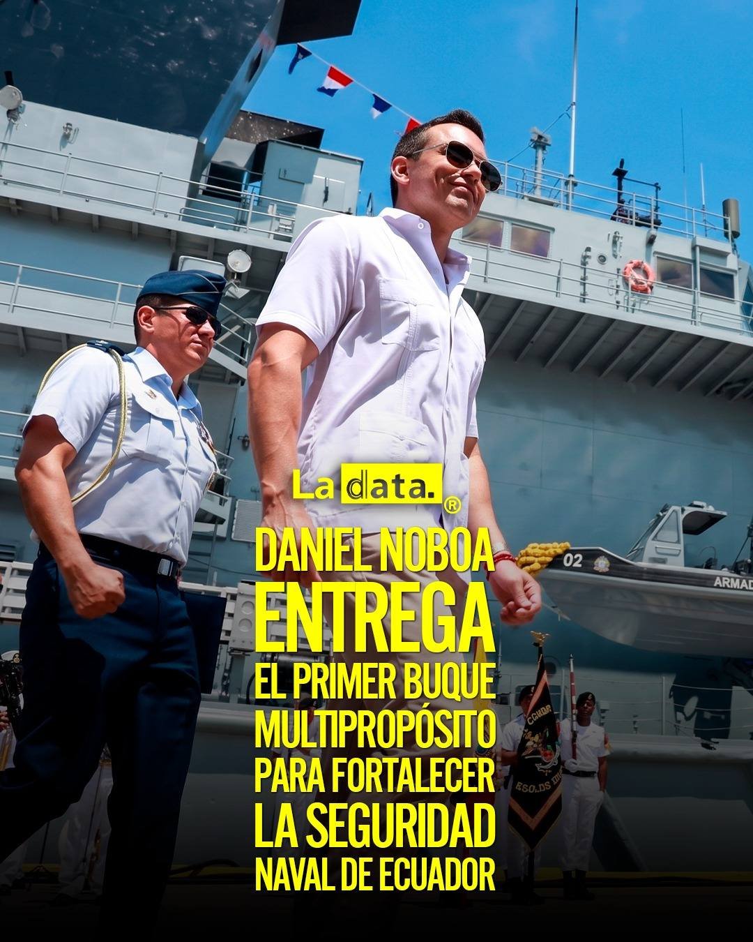 @ladataec👈 #LaData #TendenciaPolítica #DanielNoboa #Armada