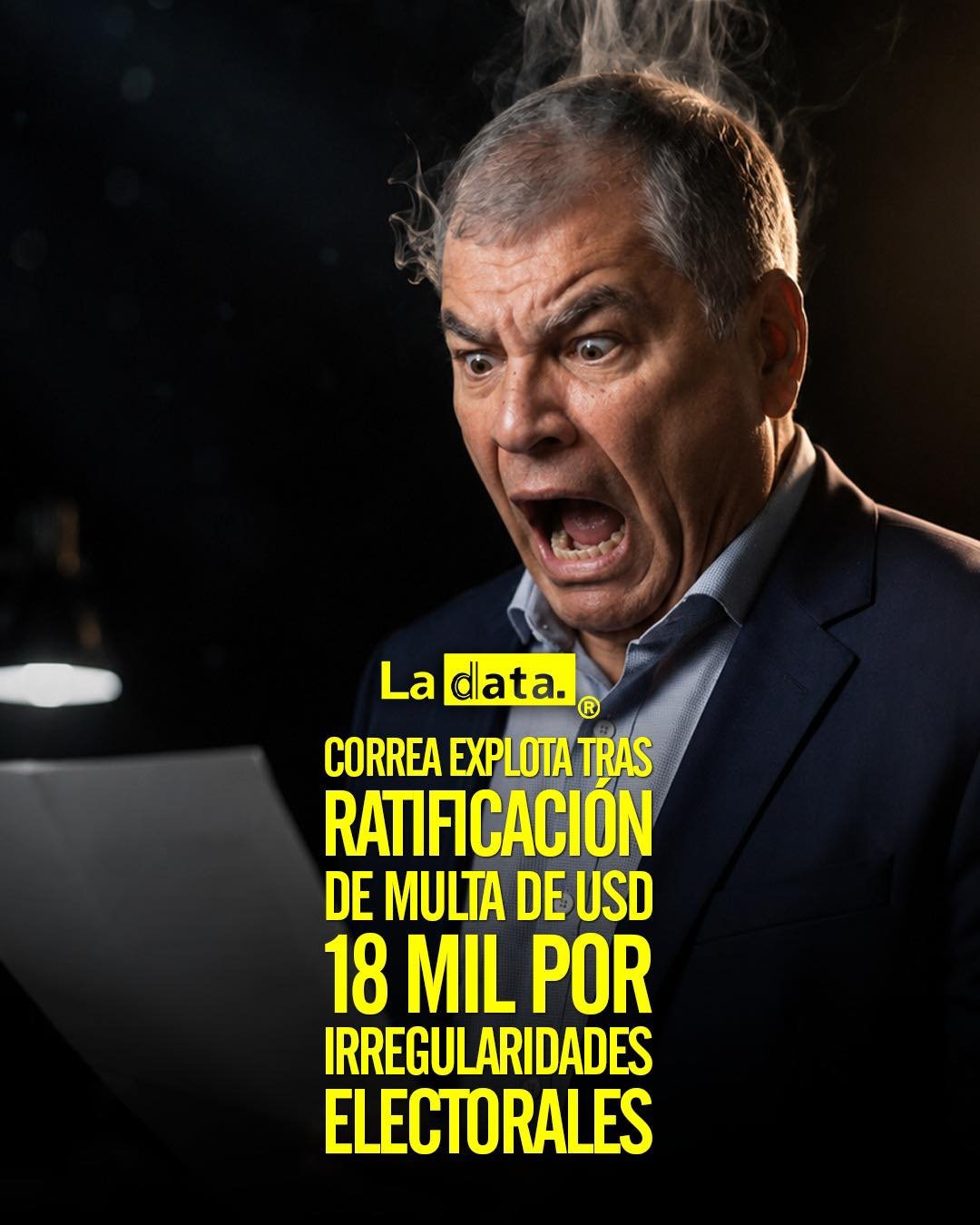 @ladataec 👈 #ladata #TendenciaPolítica #Correa #TCE