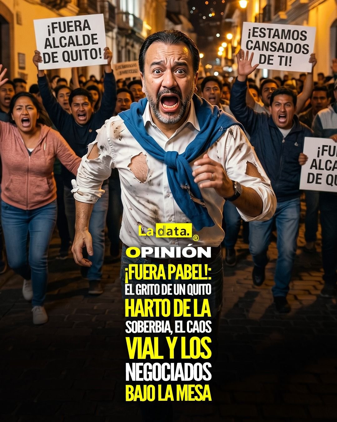 @ladataec 👈 #ladata #TendenciaPolítica #PabelMuñoz #Quito