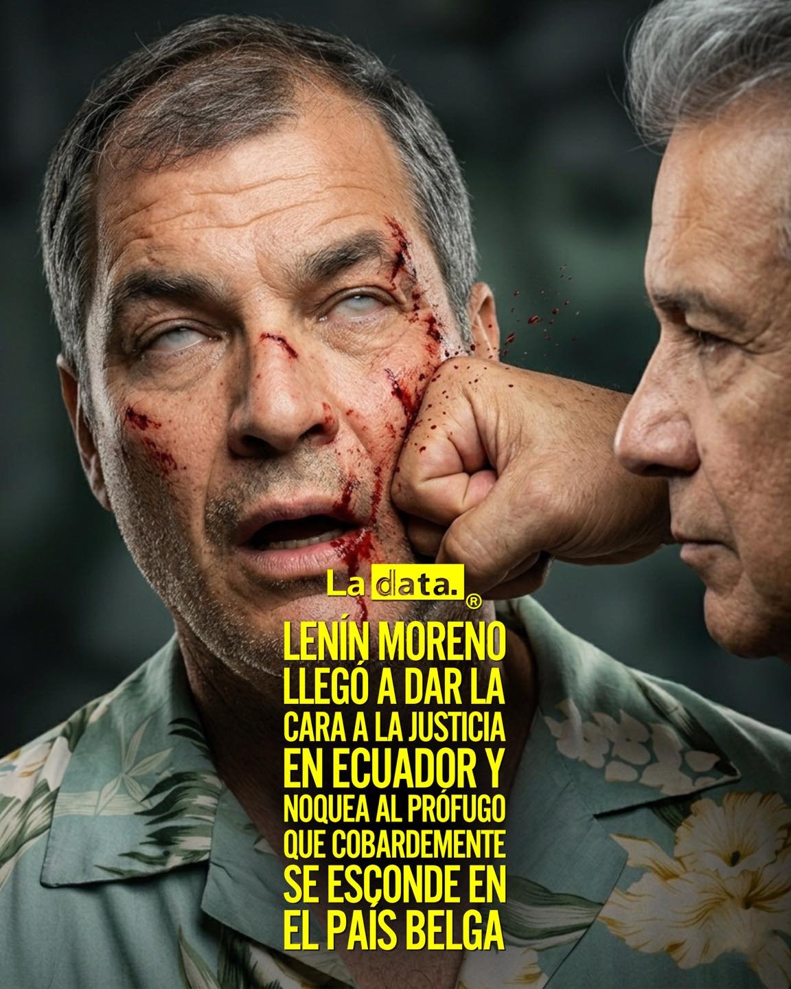 La Dataa 👈 #ladata #tendenciapolítica #LeninMoreno #RafaelCorrea