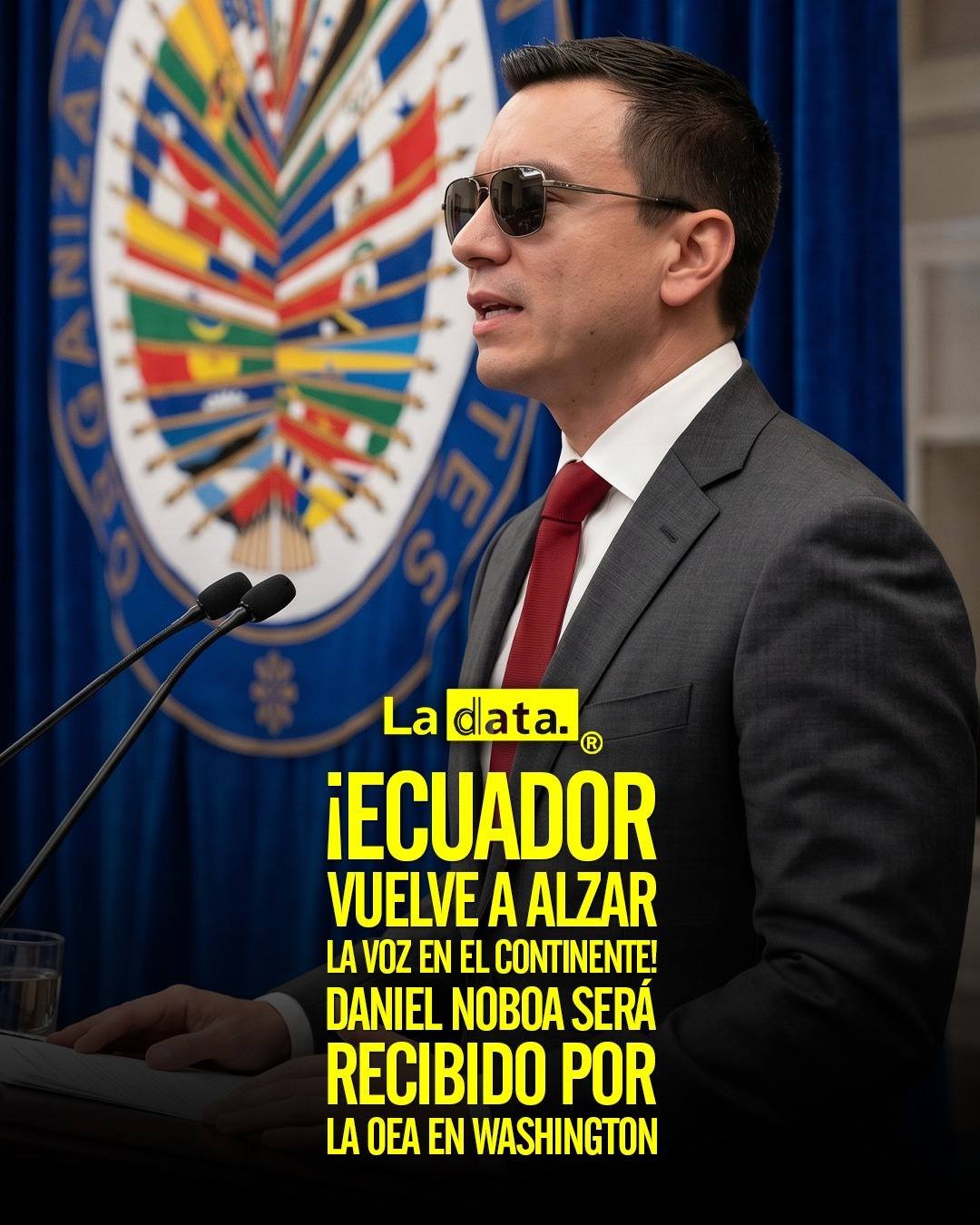 @ladataec👈 #ladata #TendenciaPolítica #DanielNoboa#OEA