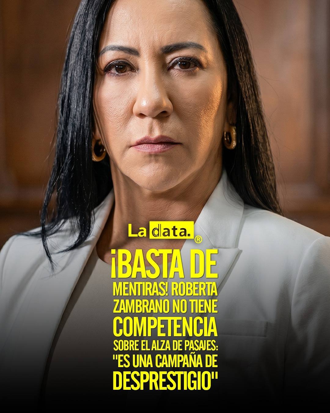 @ladataec  #ladataec #tendenciapolitica #robertazambrano