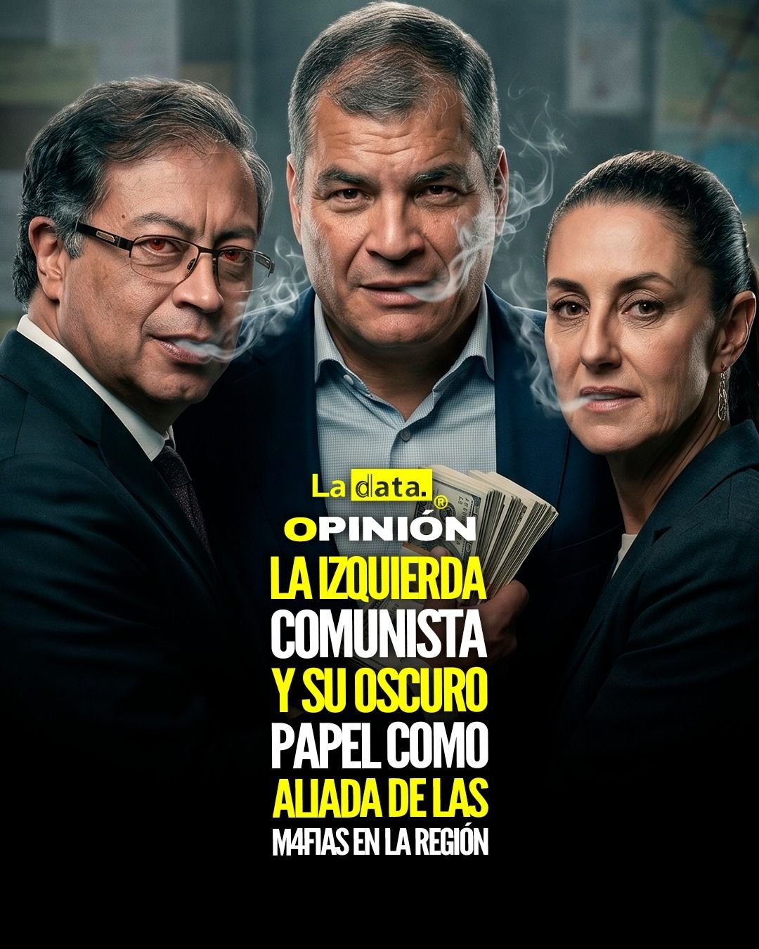 @ladataec  #ladata #TendenciaPolítica #GustavoPetro #Correísmo