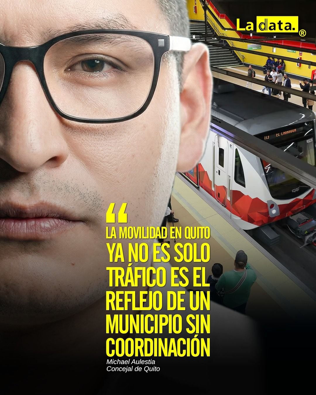 @ladataec  #ladata #TendenciaPolítica #PabelMuñoz #MovilidadQuito