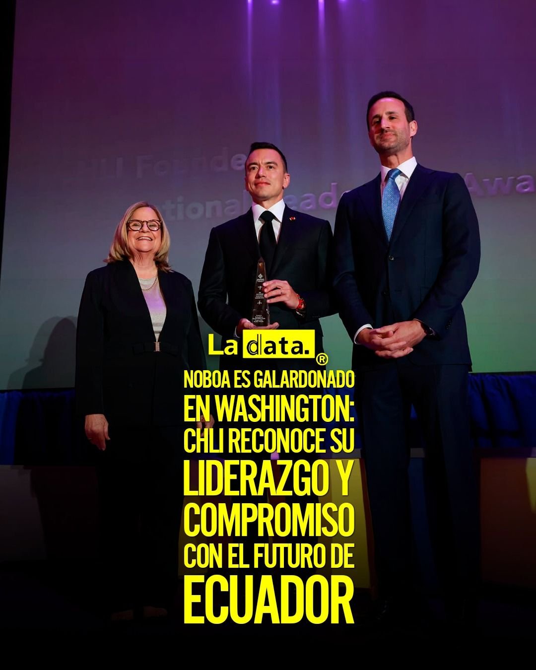 @ladataec  #ladataec #tendenciapolitica #chli #danielnoboa