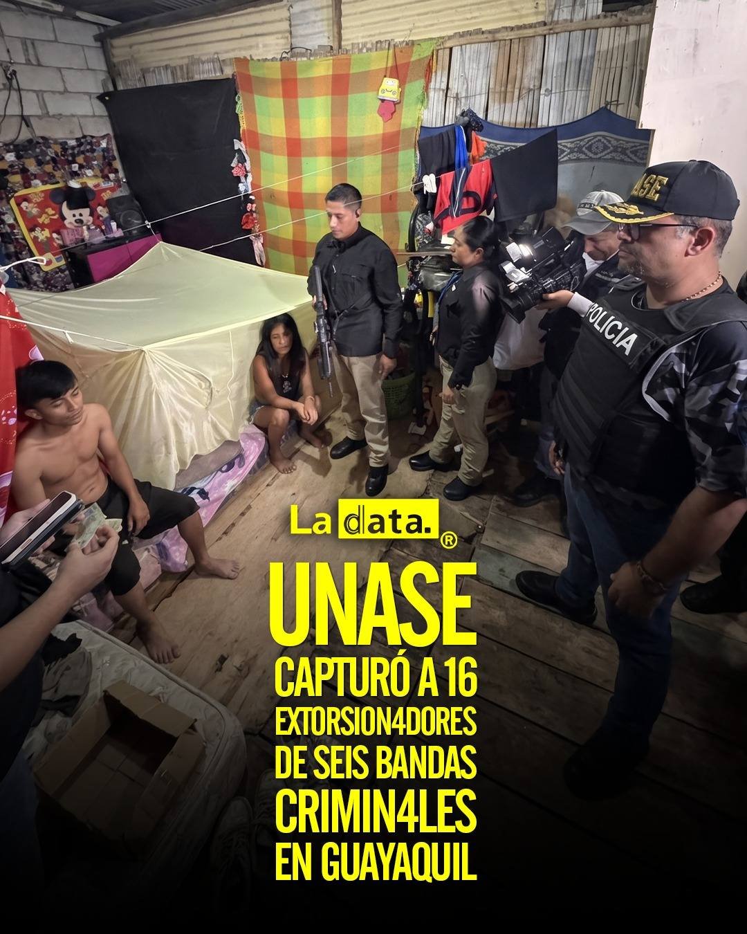 @ladataec  #ladata #TendenciaPolítica #UNASE #Operativos