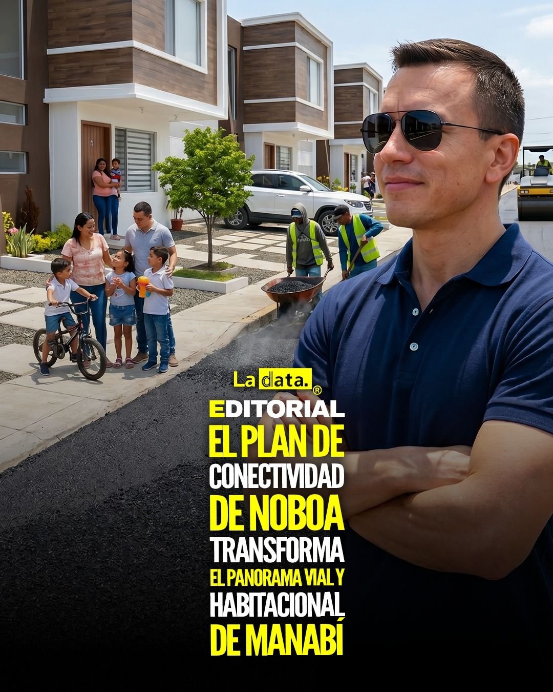 @ladataec  #ladata #TendenciaPolítica #DanielNoboa #Vías