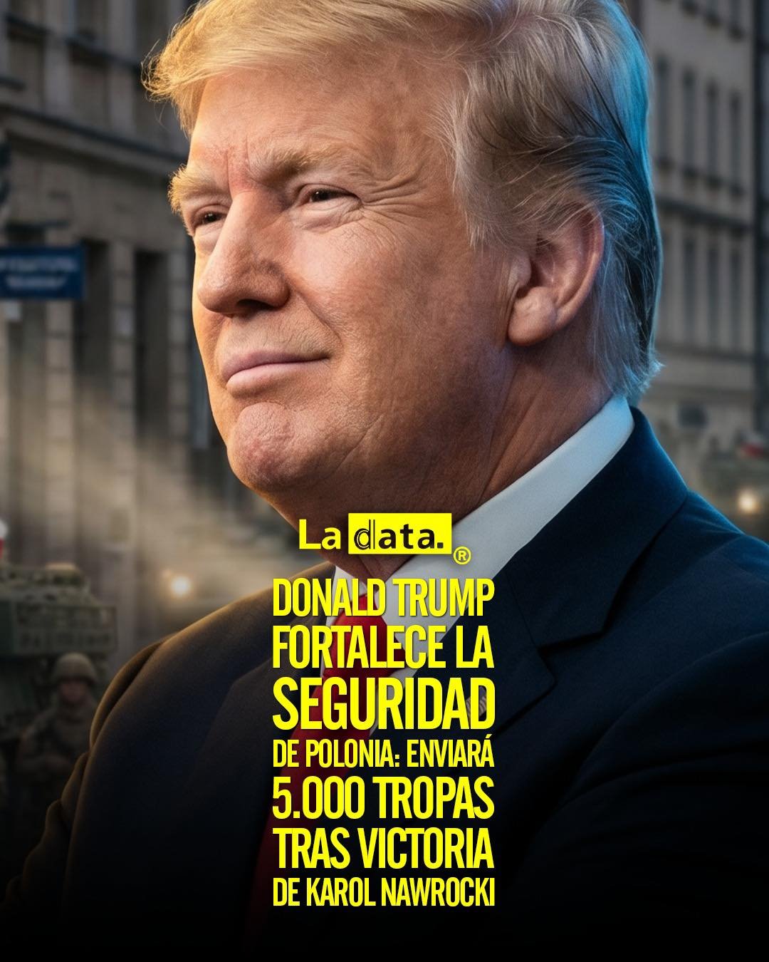 @ladataec #ladata #TendenciaPolítica #DonaldTrump #Polonia