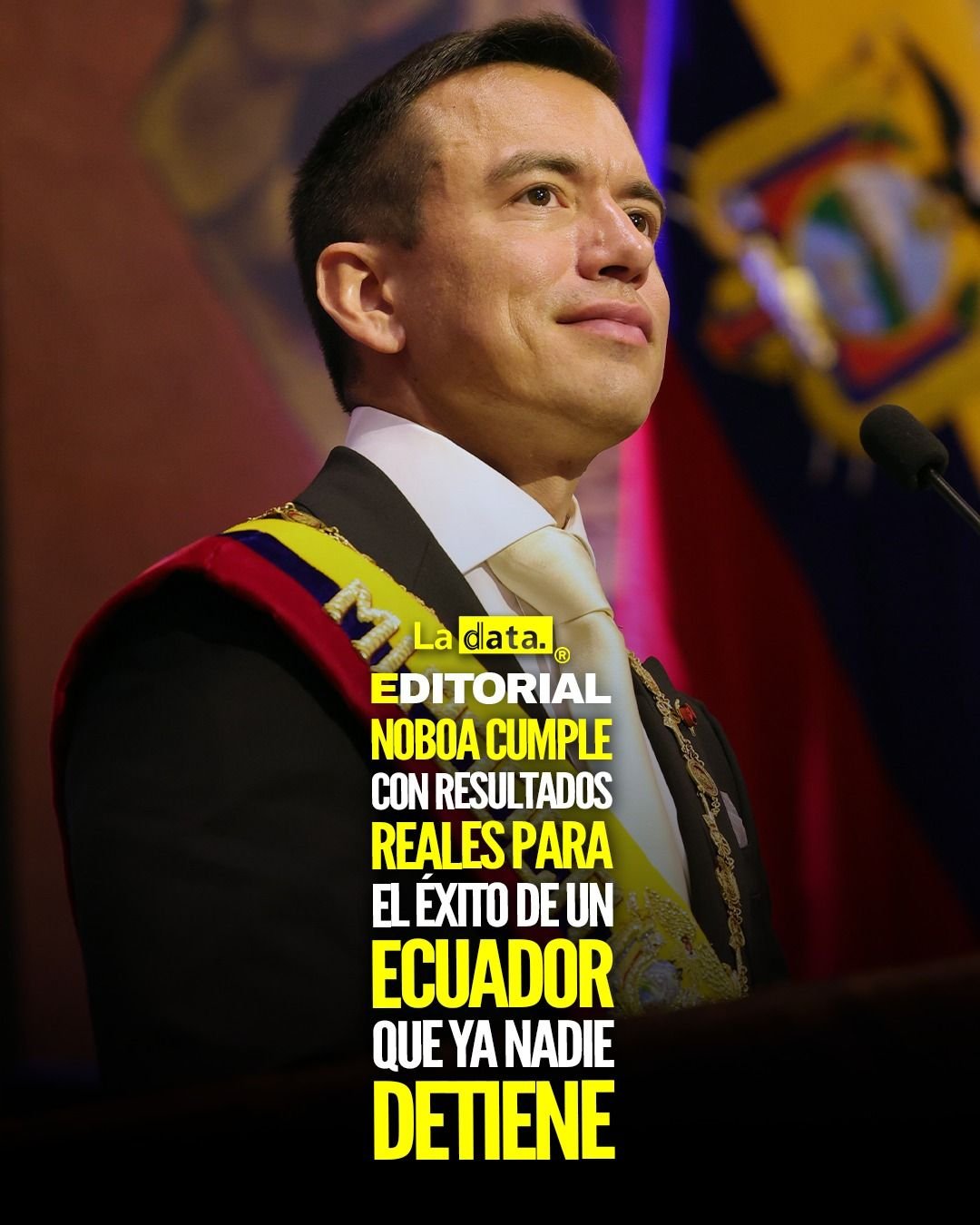 @ladataec 👈  #ladata #TendenciaPolítica #DanielNoboa #DesarrolloEcuador