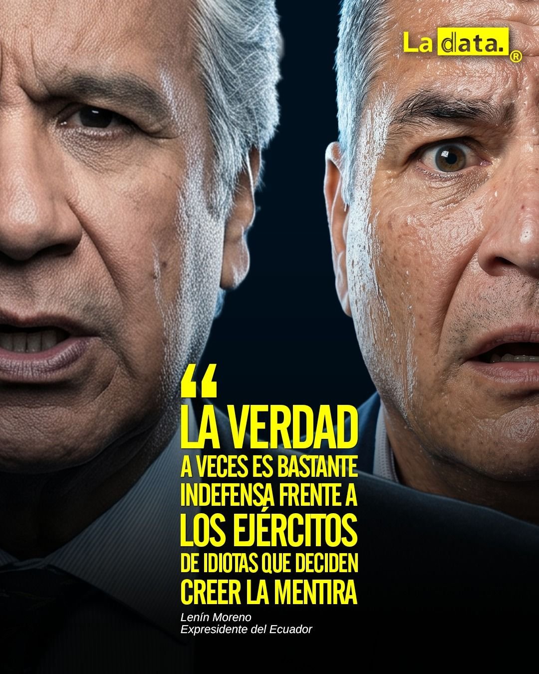 @ladataec👈 #ladata #TendenciaPolítica #LeninMoreno #RafaelCorrea