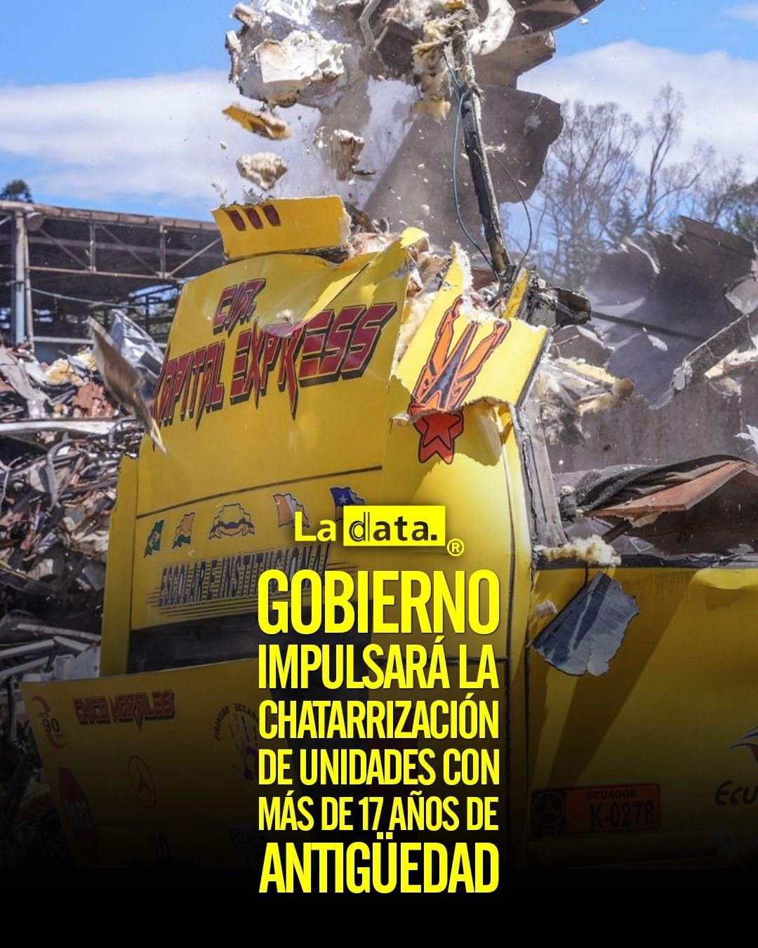 @ladataec  #ladata #TendenciaPolítica #DanielNoboa #Transporte