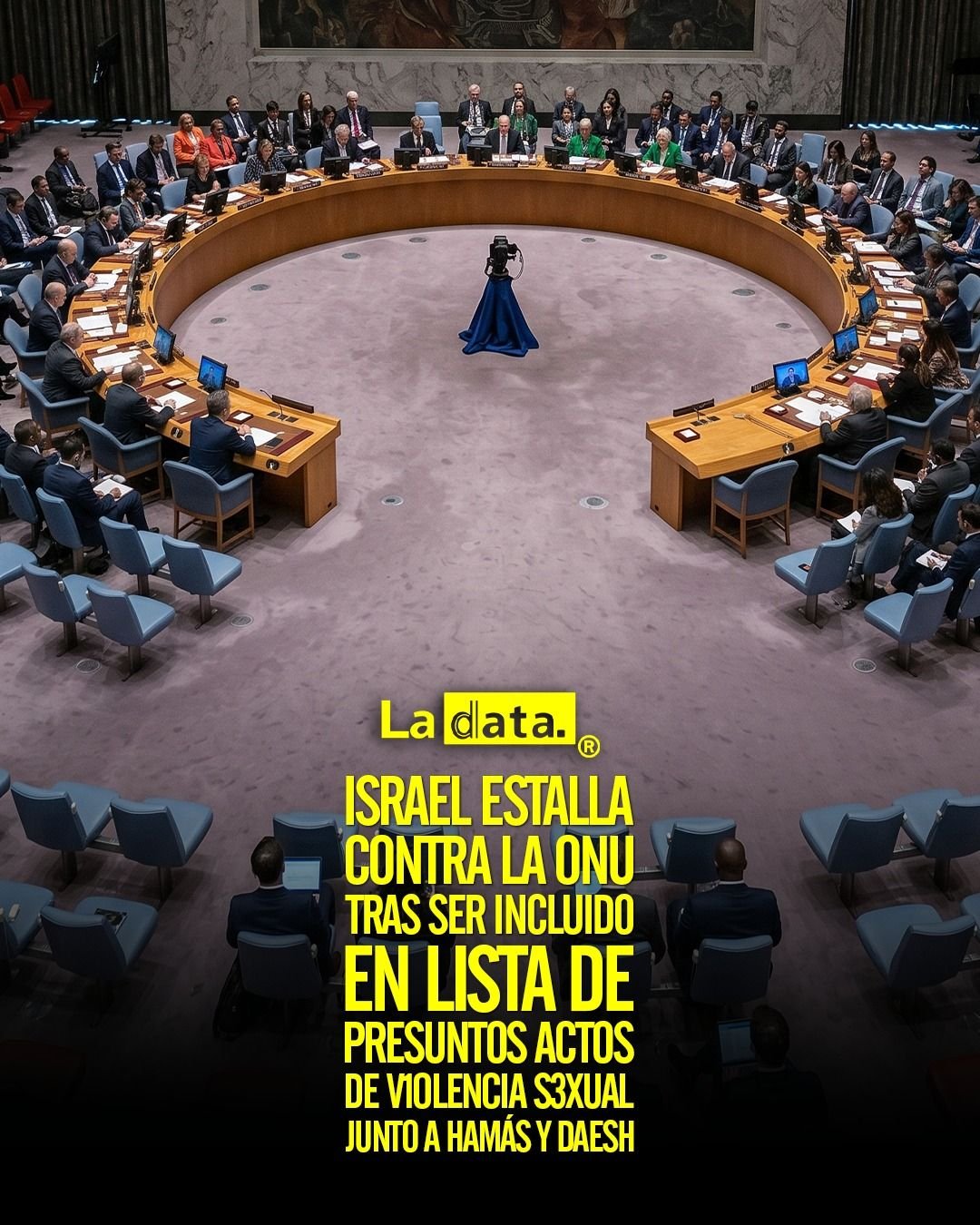 @ladataec #ladata #TendenciaPolítica #Israel #ONU