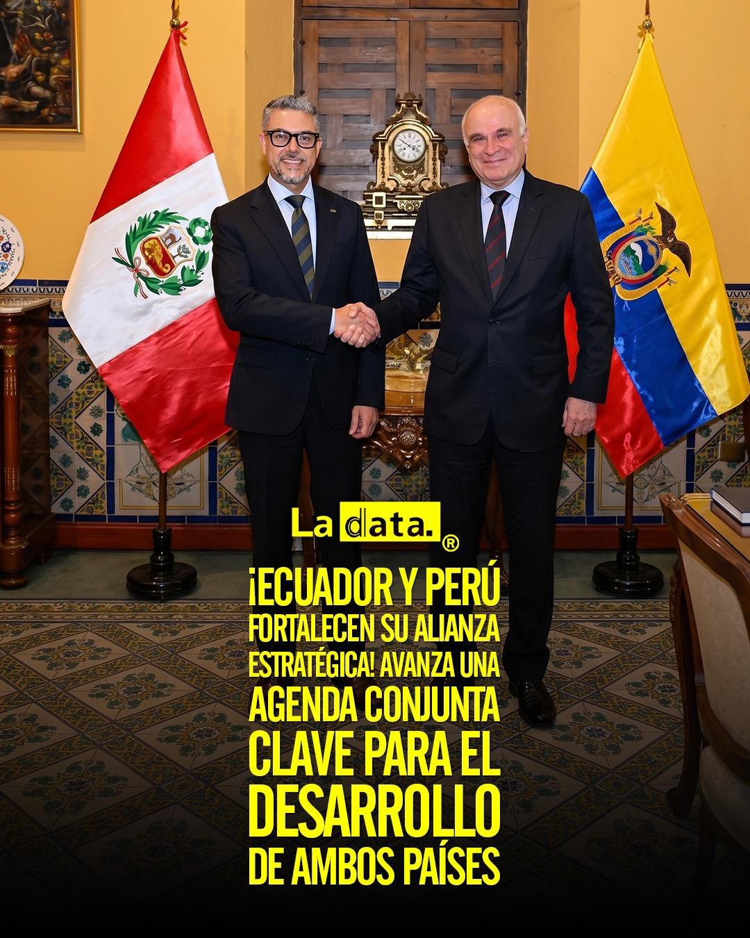 @ladataec👈 #ladata #TendenciaPolítica #Ecuador #Perú #RelacionesInternacionales