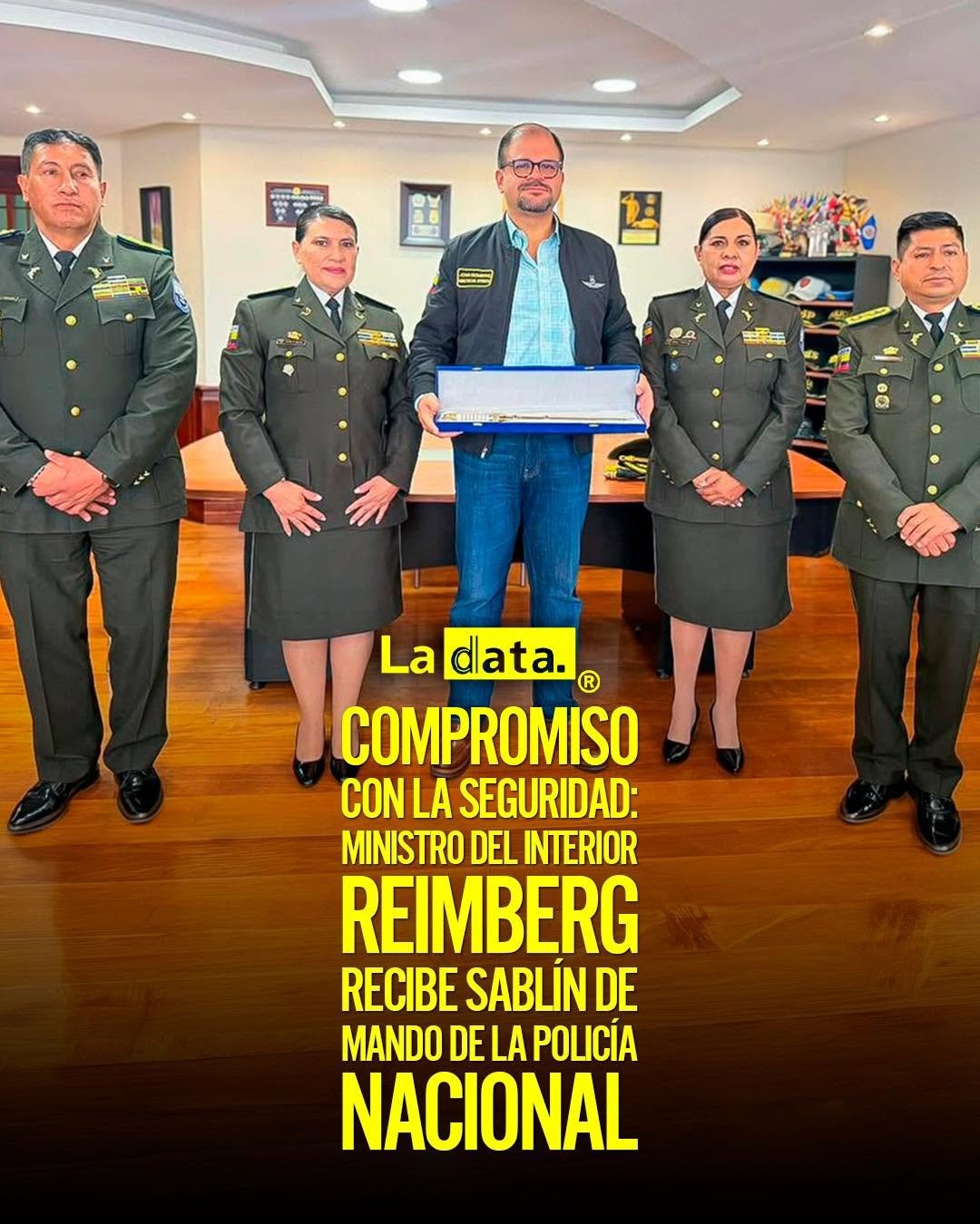 @ladataec #ladata #TendenciaPolítica #Ecuador #MinistroDelInterior #Seguridad