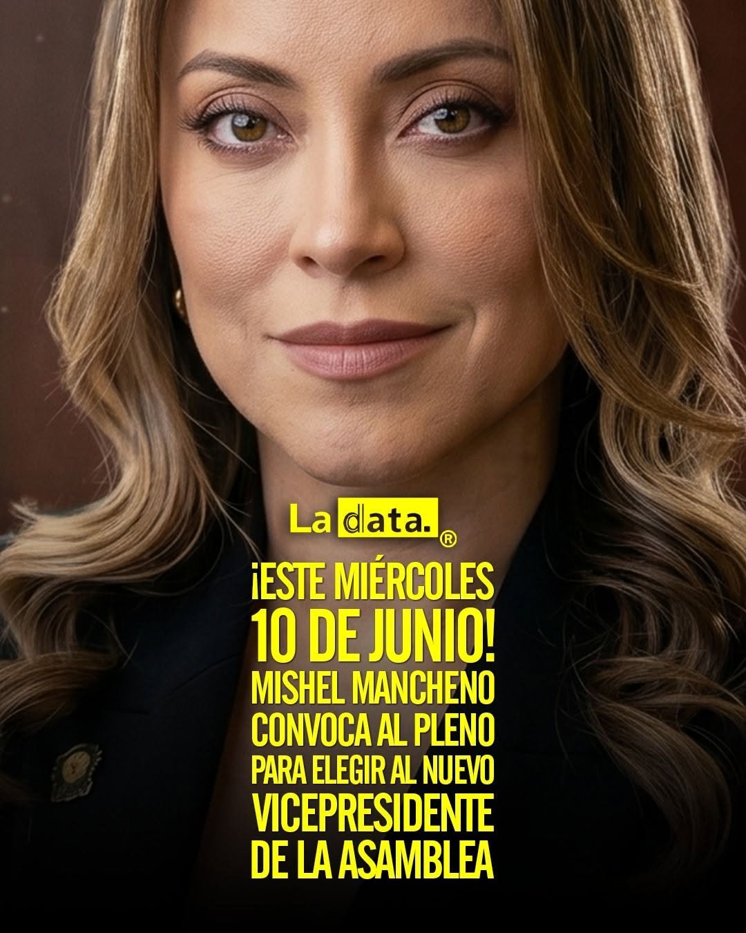 @ladataec👈  #ladata #TendenciaPolítica #AsambleaNacional #MishelMancheno