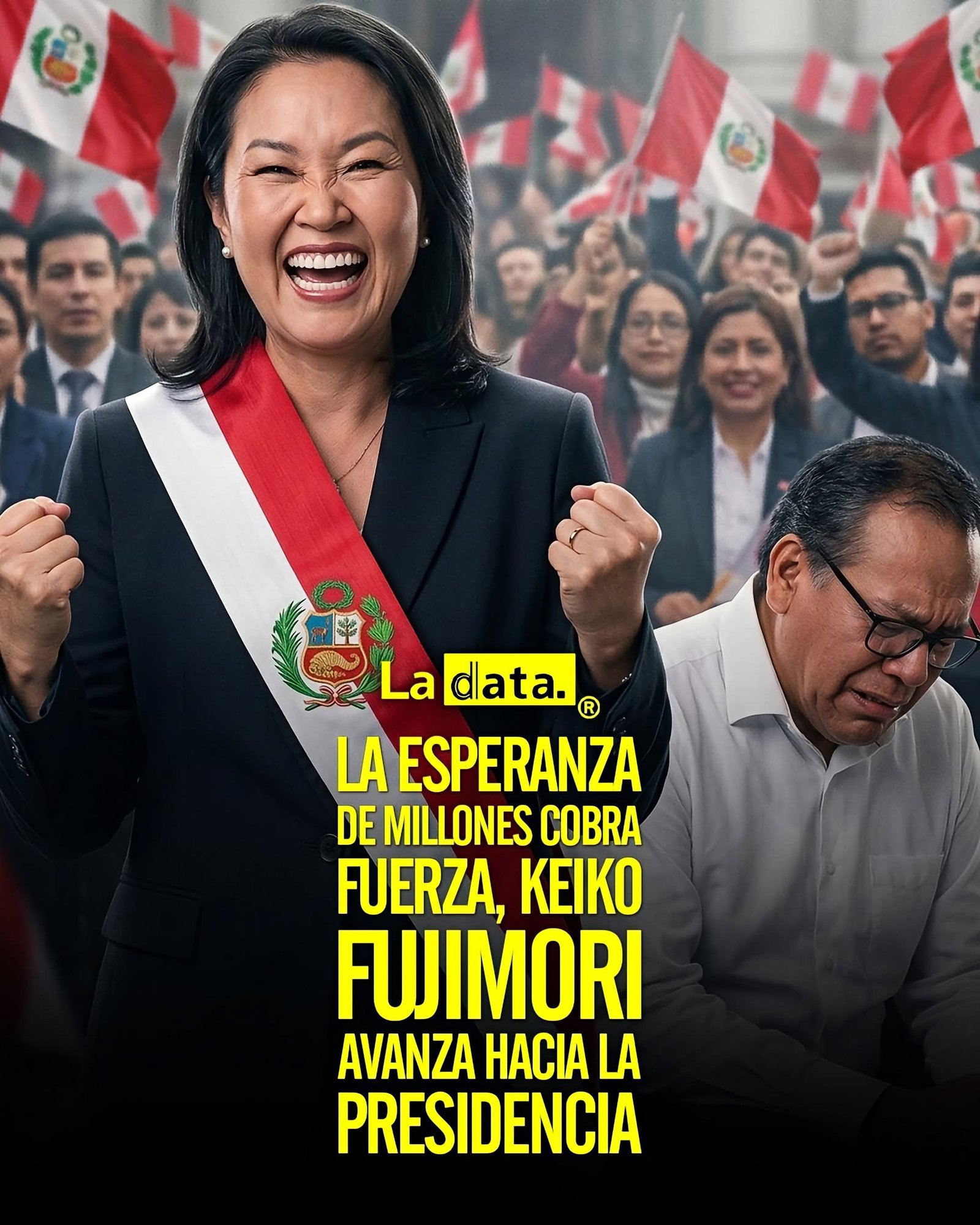 @ladataec👈 #ladata #TendenciaPolítica #Perú #EleccionesPerú #KeikoFujimori