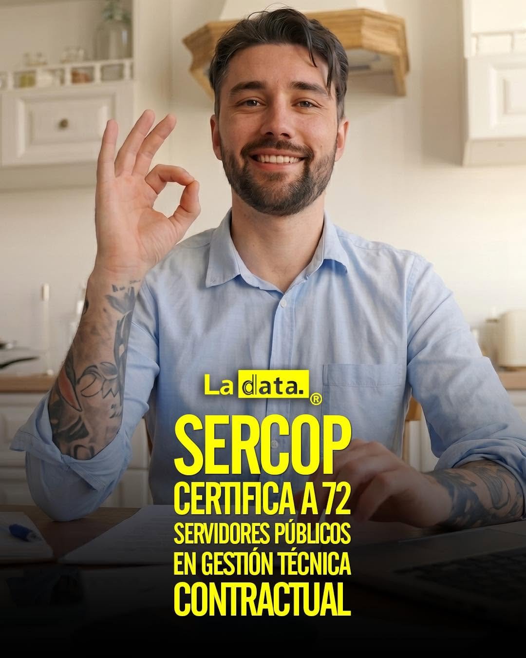 @ladataec  #ladata #TendenciaPolítica #SERCOP #Certificación
