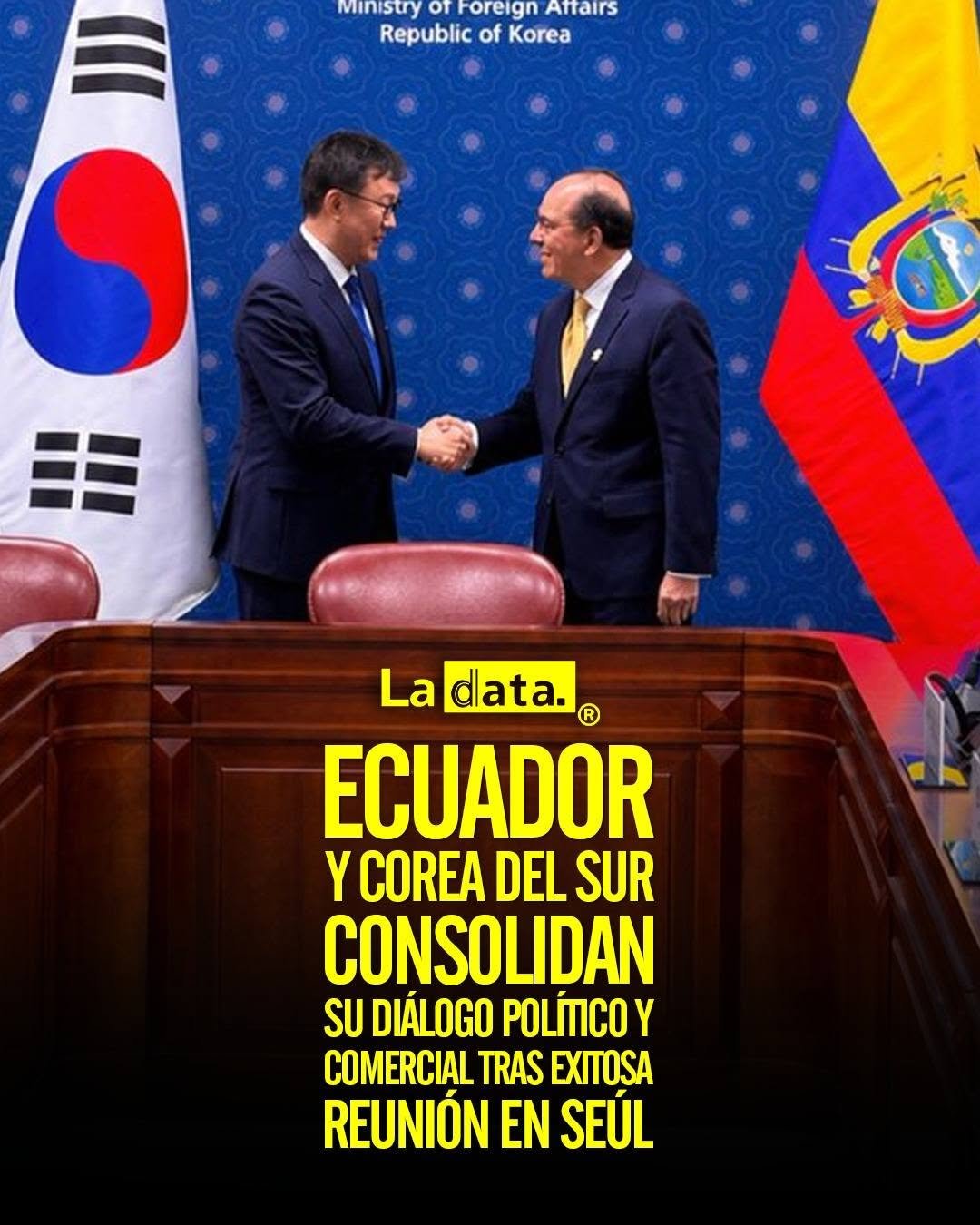 @ladataec  #ladata #TendenciaPolítica #Ecuador #CoreaDelSur