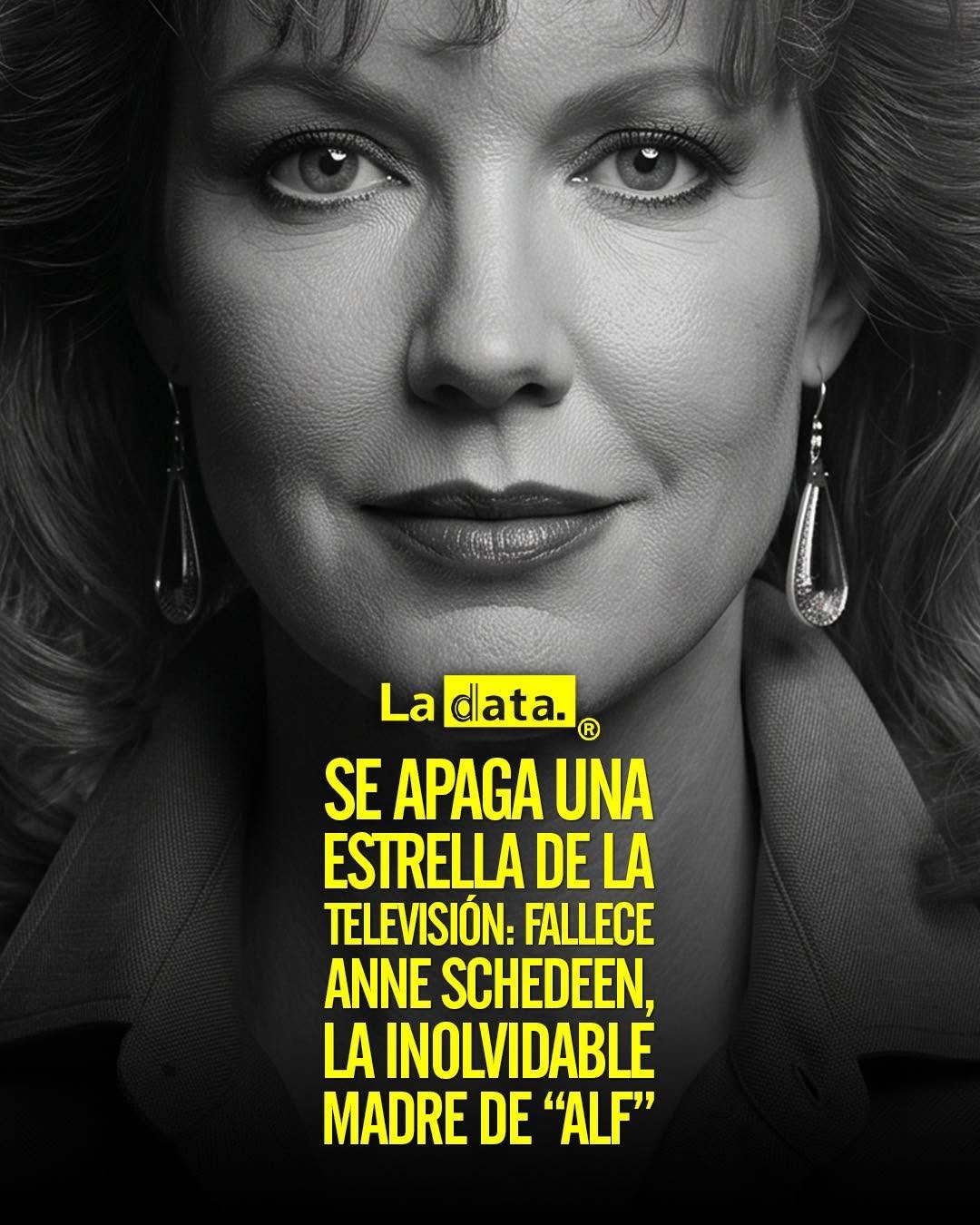 @ladataec 👈 #ladata #TendenciaPolítica #AnneSchedeen #ALF