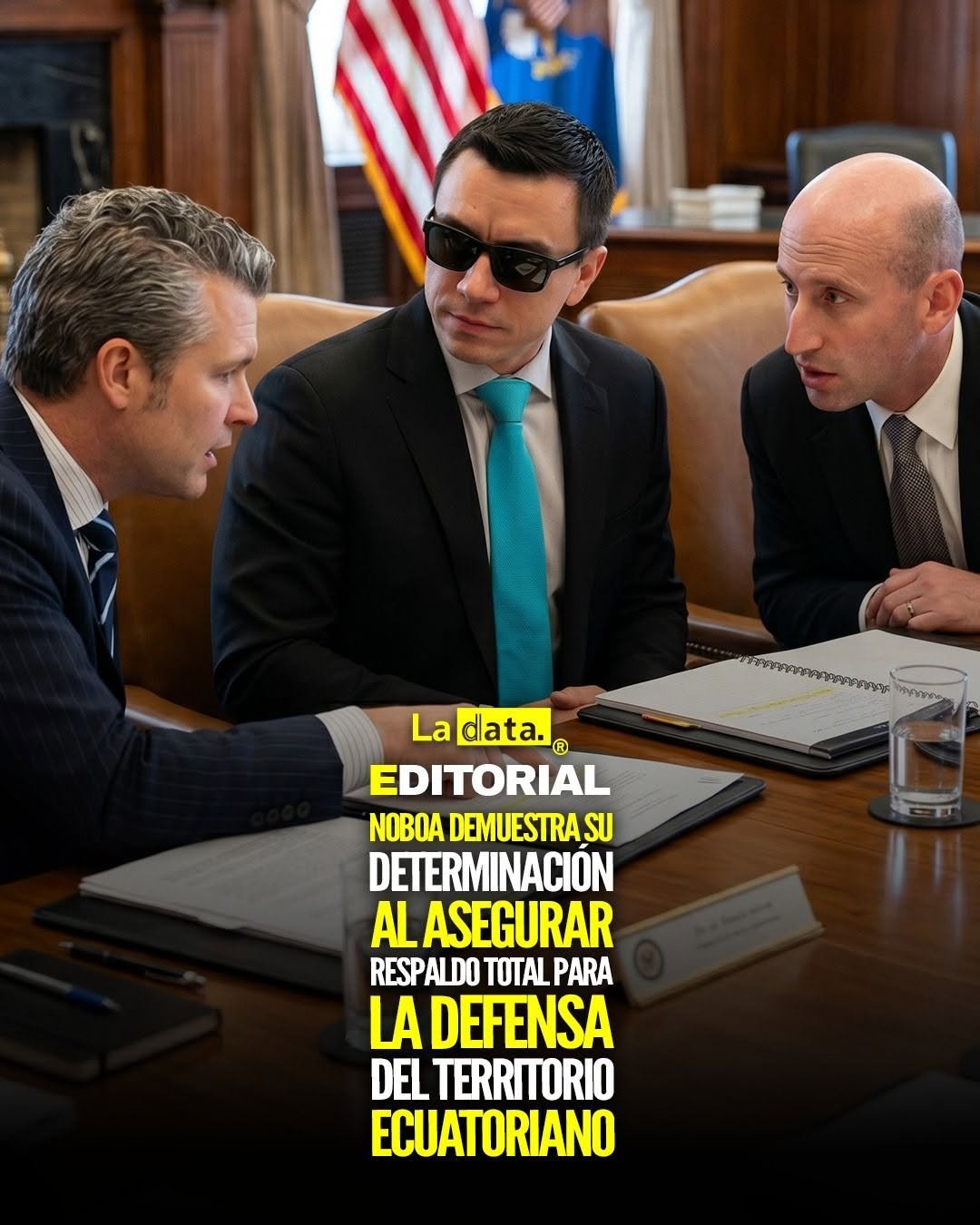@ladataec 👈  #ladata #TendenciaPolítica #DanielNoboa #Seguridad