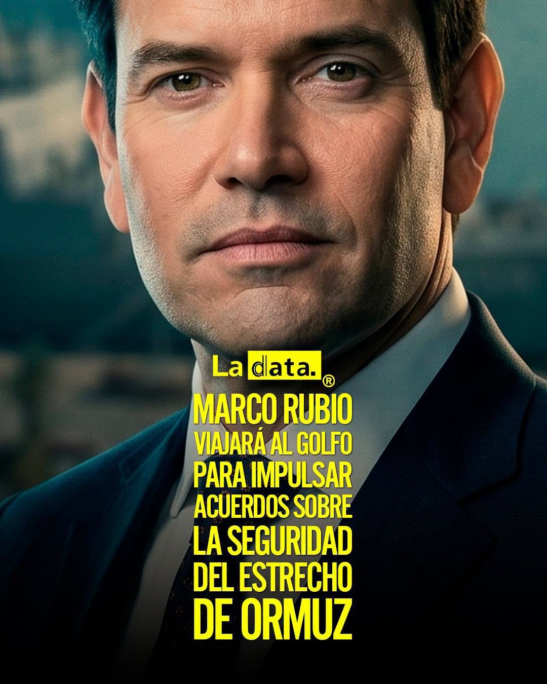 @ladataec👈 #ladata #TendenciaPolítica #MarcoRubio #Ormuz