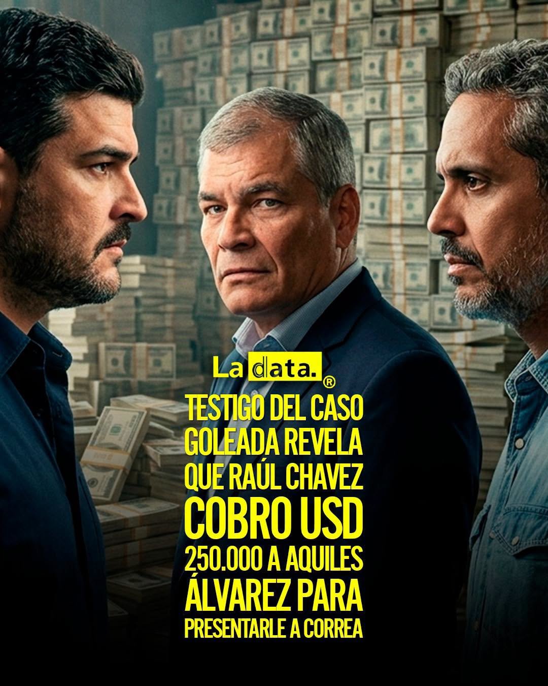 @ladataec👈 #LaData #TendenciaPolítica #CasoGoleada #Política