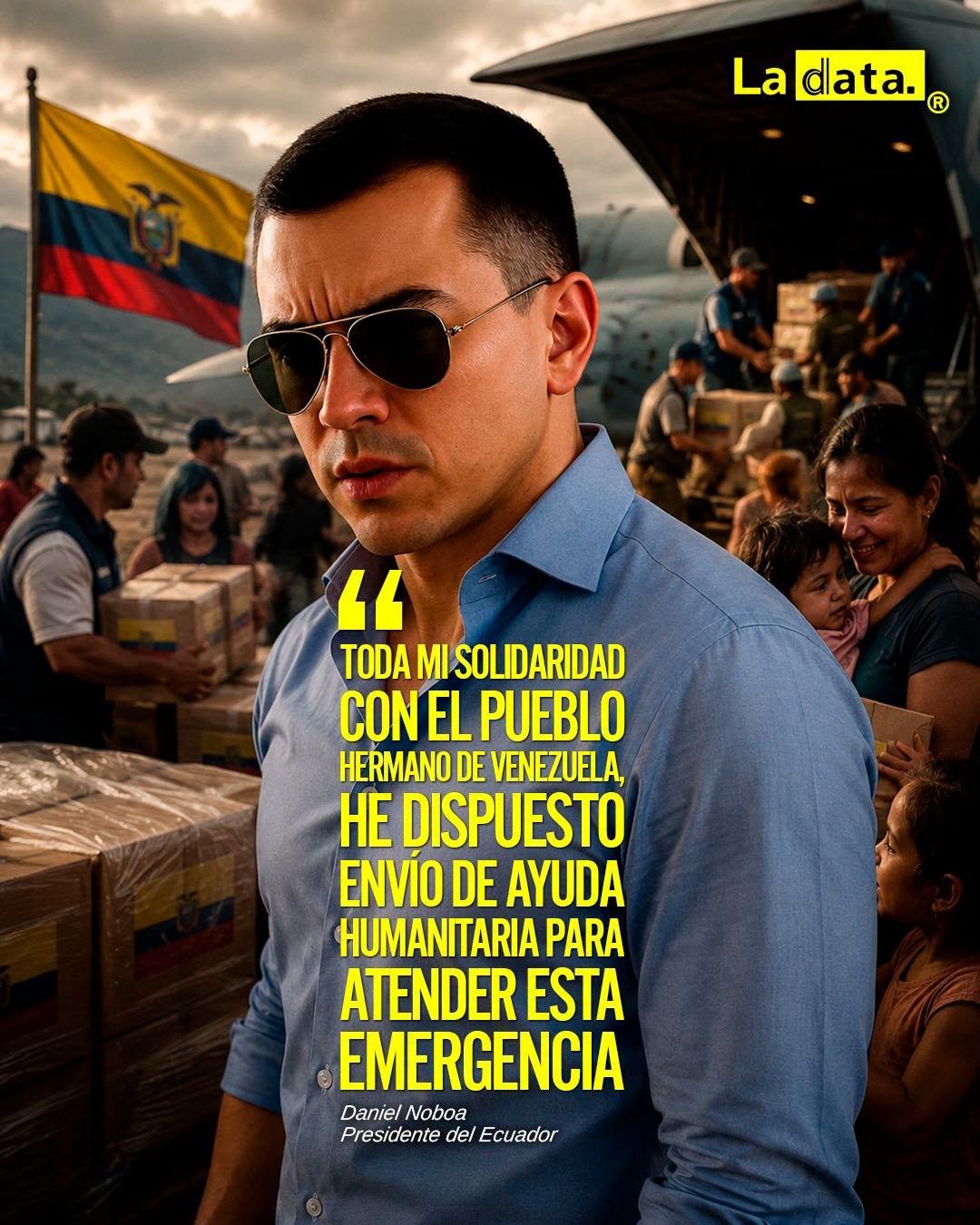 @ladataec 👈 #ladataec #tendenciapolitica #Venezuela #danielnoboa
