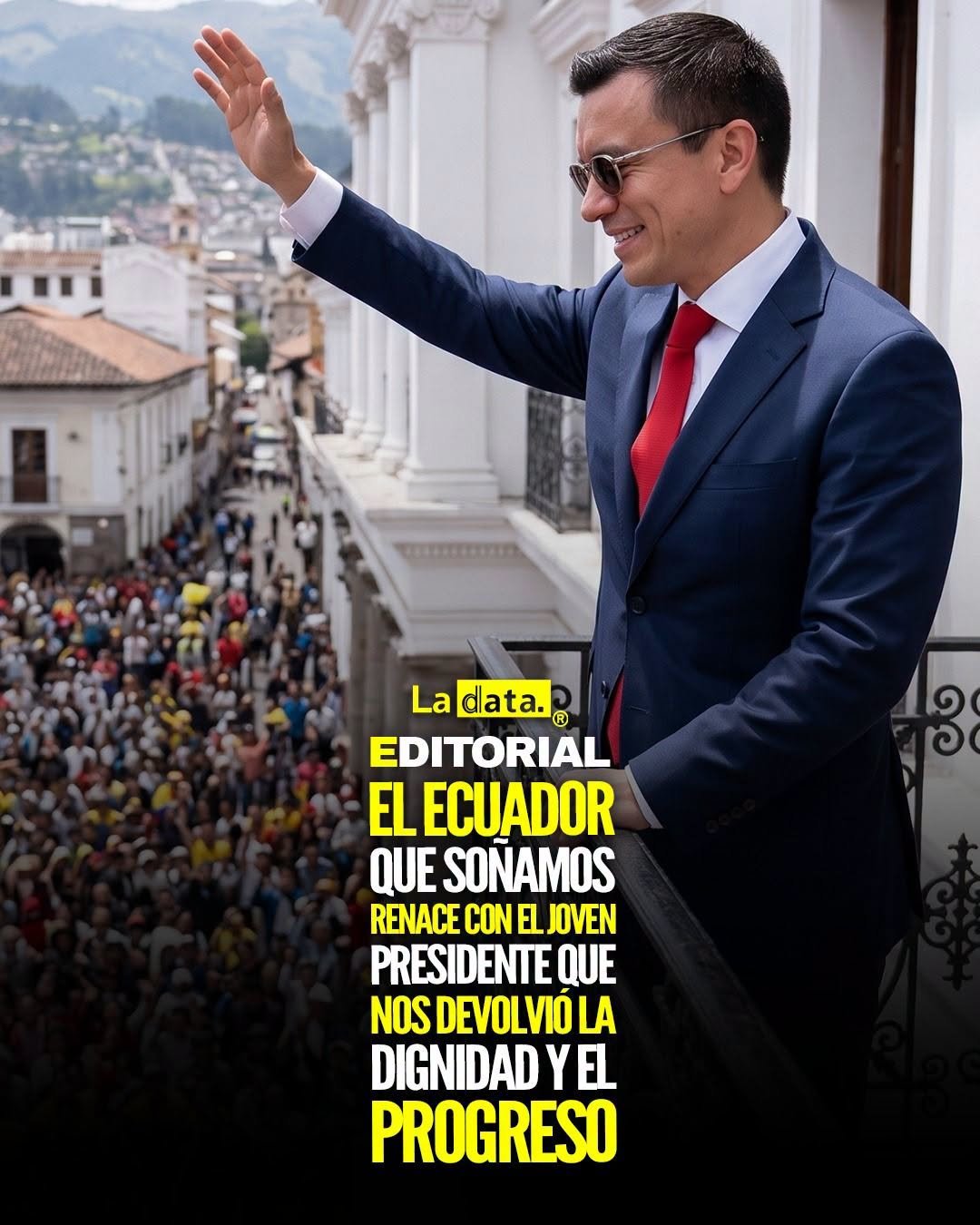 @ladataec 👈 #ladata #TendenciaPolítica #DanielNoboa #Ecuador