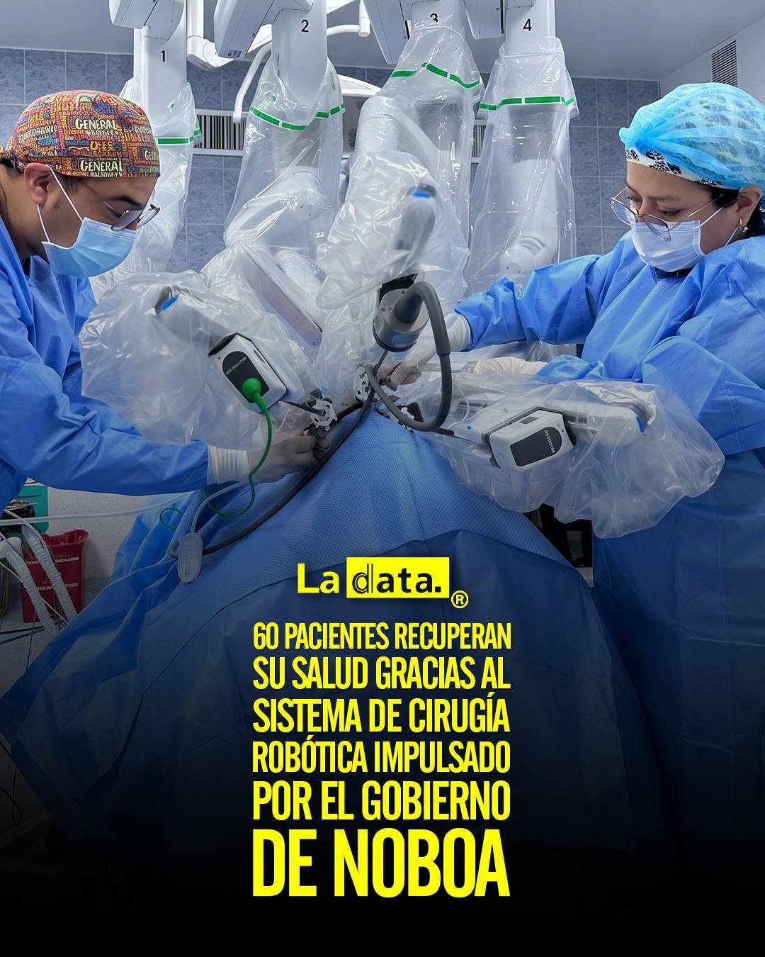 @ladataec 👈 #ladata #TendenciaPolítica #DanielNoboa #Salud