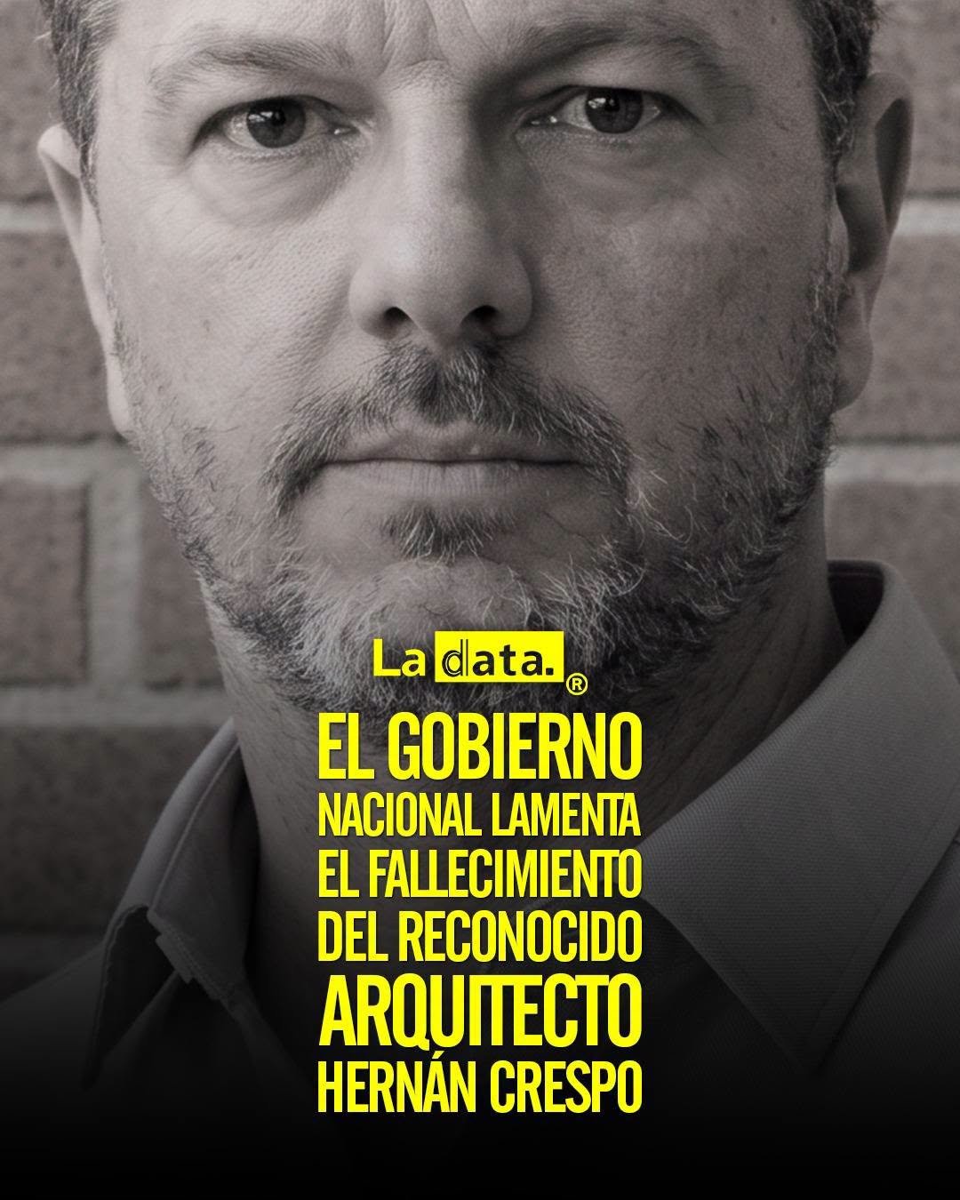 @ladataec 👈 #ladata #TendenciaPolítica #HernánCrespo #Condolencias