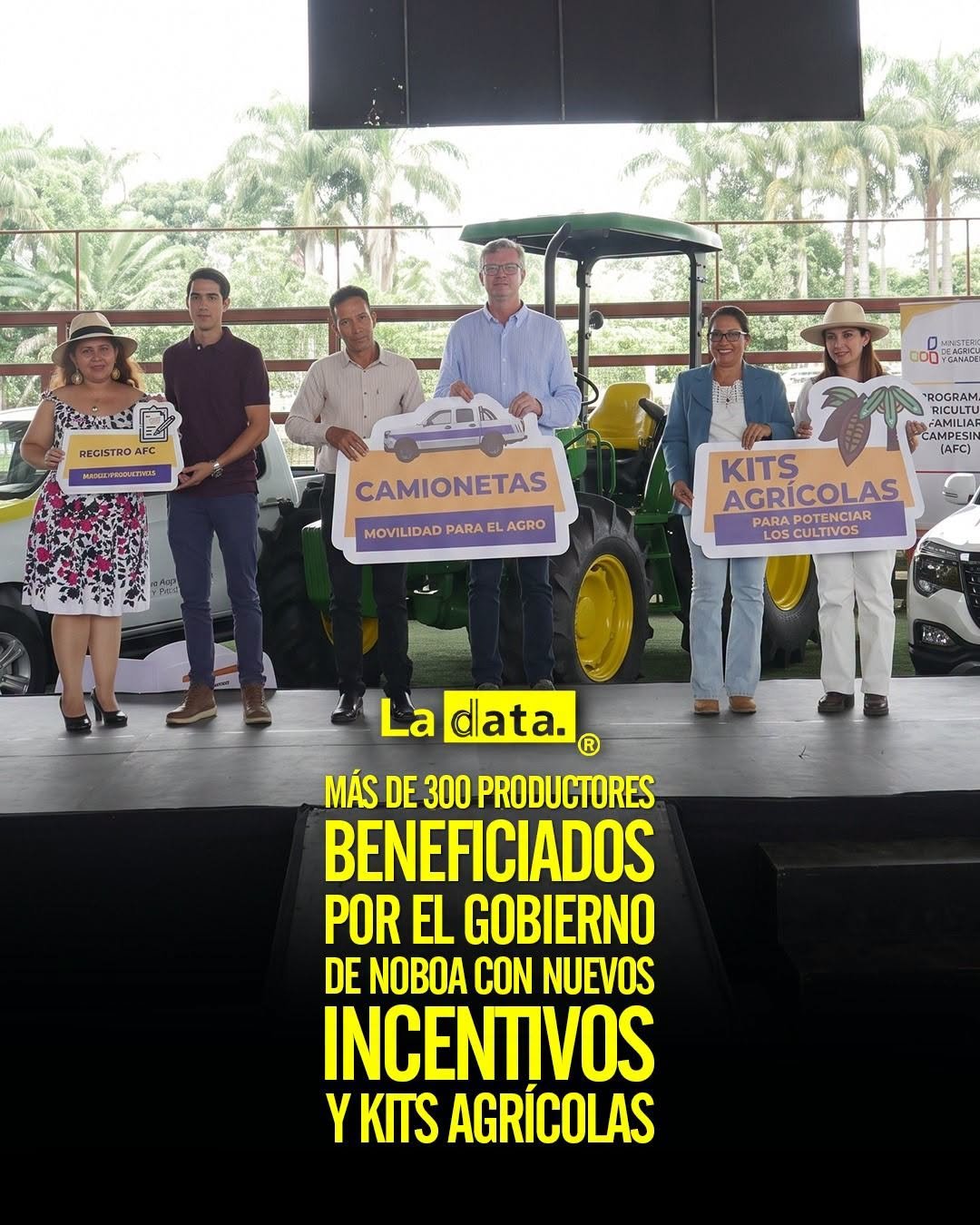 @ladataec 👈 #ladata #TendenciaPolítica #AgriculturaEc  #Productores