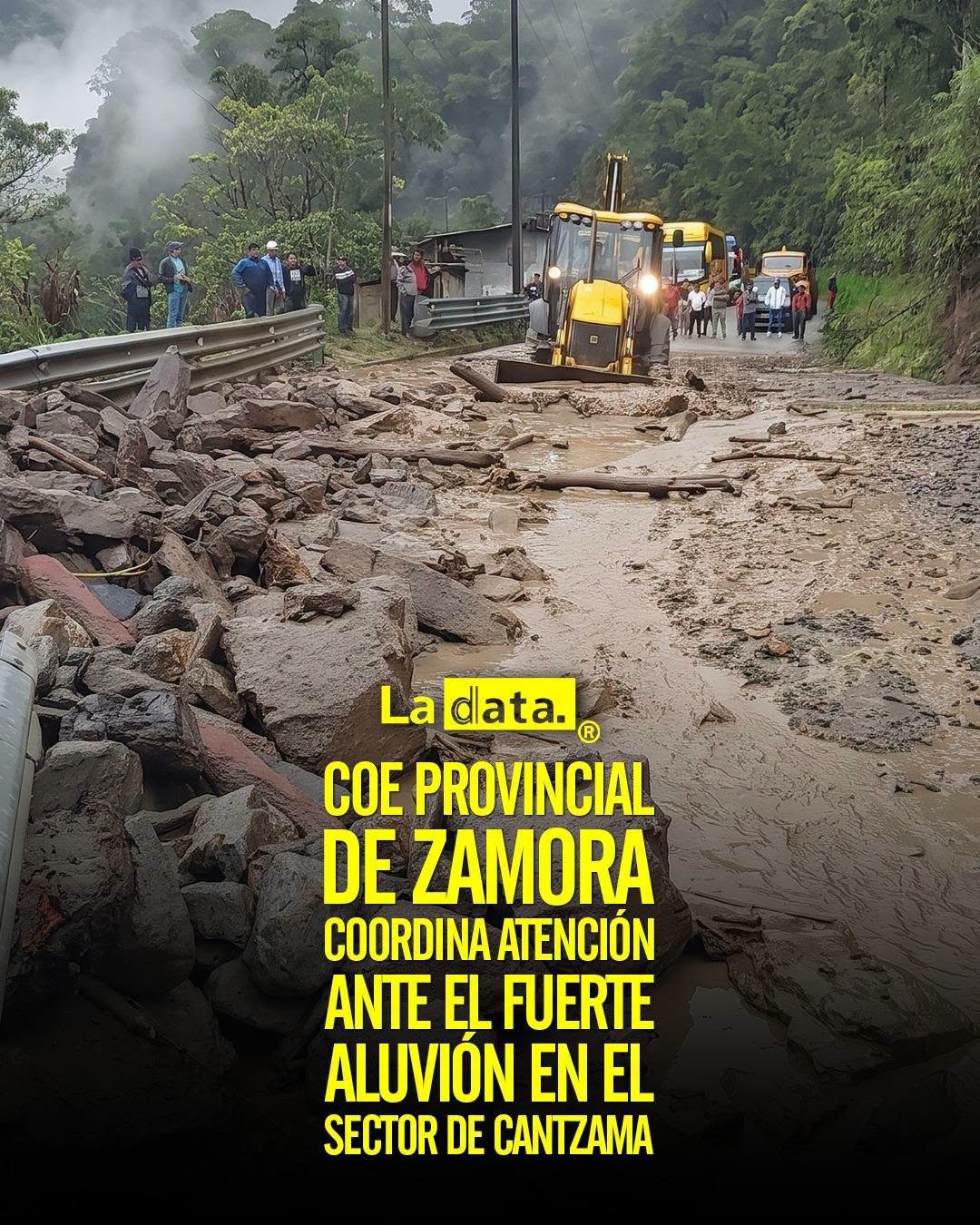 @ladataec 👈 #ladata #TendenciaPolítica #Zamora #EmergenciaInvernal
