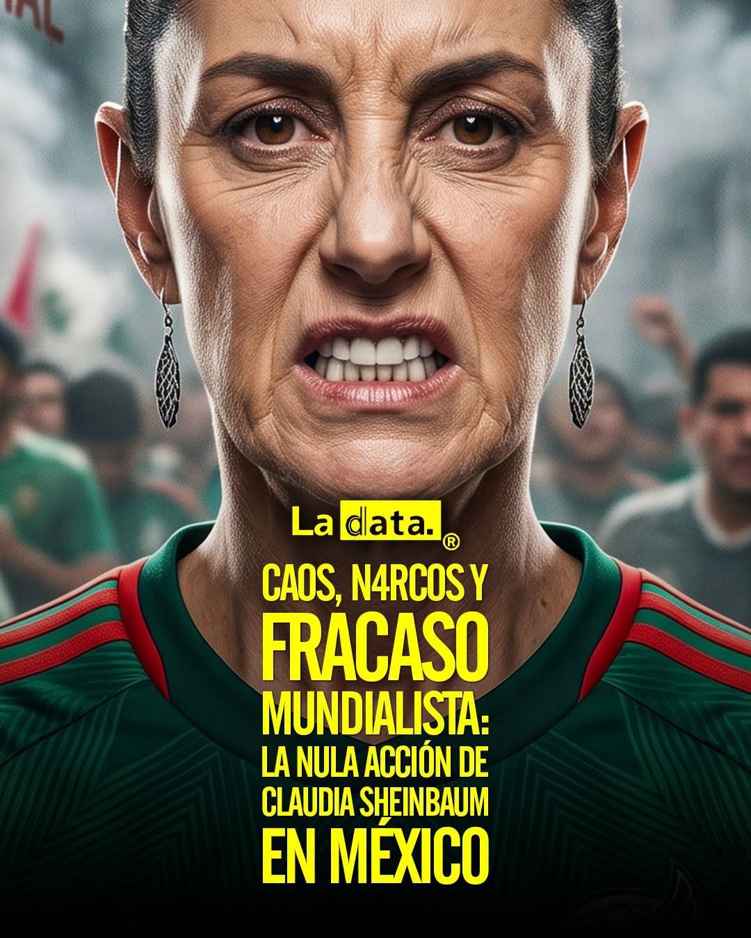 @ladataec 👈 #ladata #TendenciaPolítica #ClaudiaSheinbaum #Mundial2026