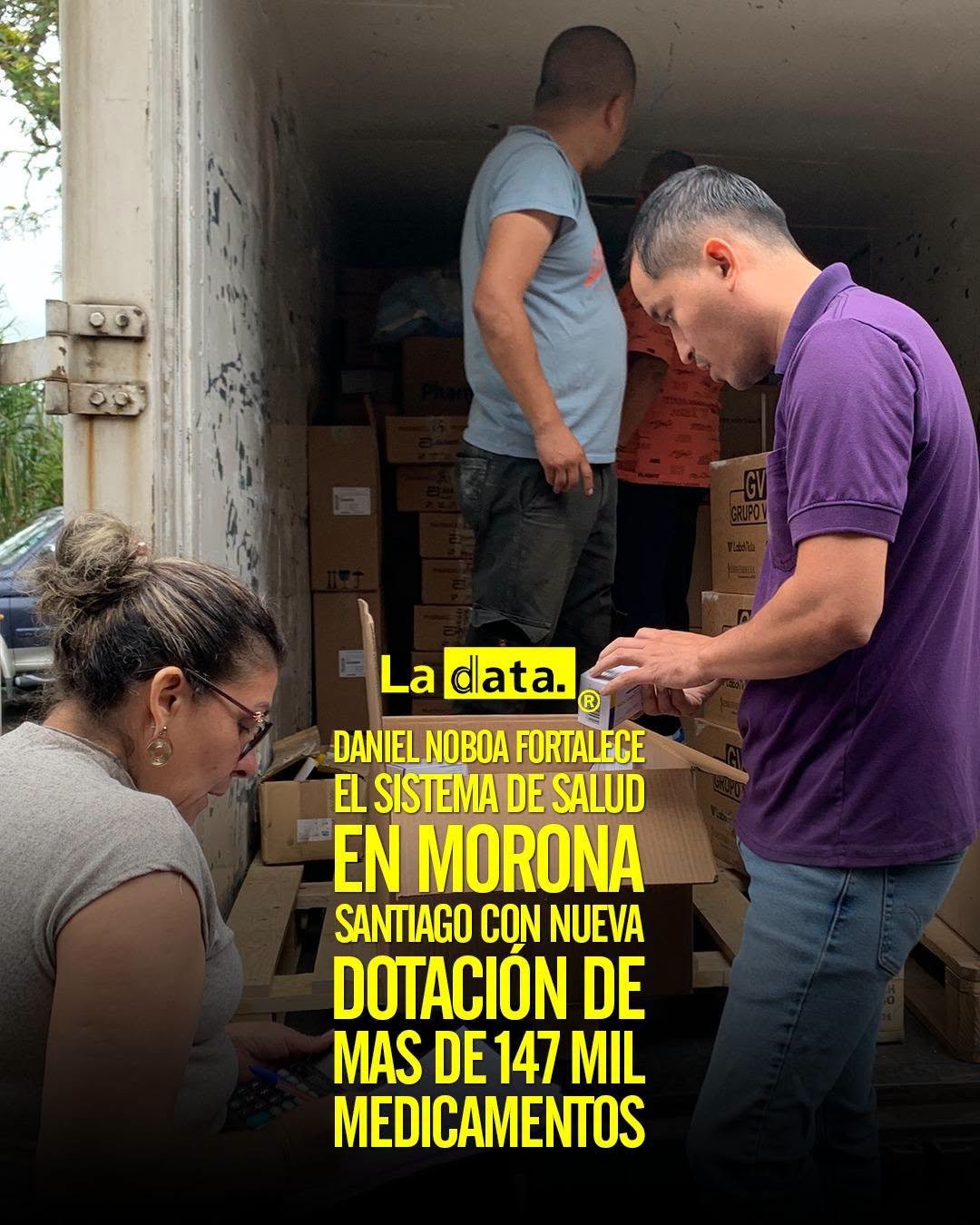 @ladataec 👈 #ladata #TendenciaPolítica #DanielNoboa #Salud