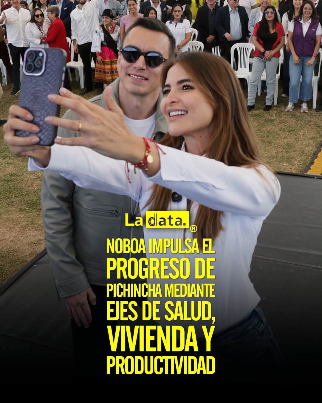 @ladataec 👈 #ladata #TendenciaPolítica #DanielNoboa #DesarrolloSocial