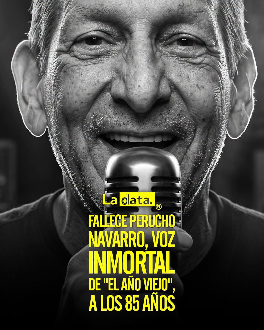 @ladataec👈 #LaData #TendenciaPolítica #PeruchoNavarro #luto