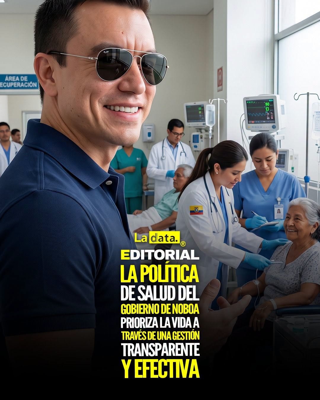 @ladataec 👈 #ladata #TendenciaPolítica #DanielNoboa #IESS