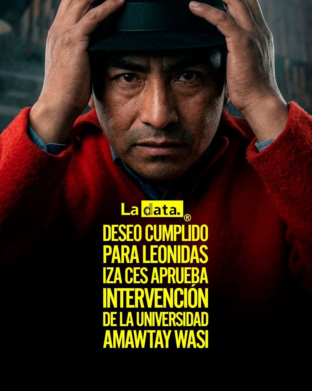 @ladataec👈 #LaData #TendenciaPolitica #CES #LeonidasIza