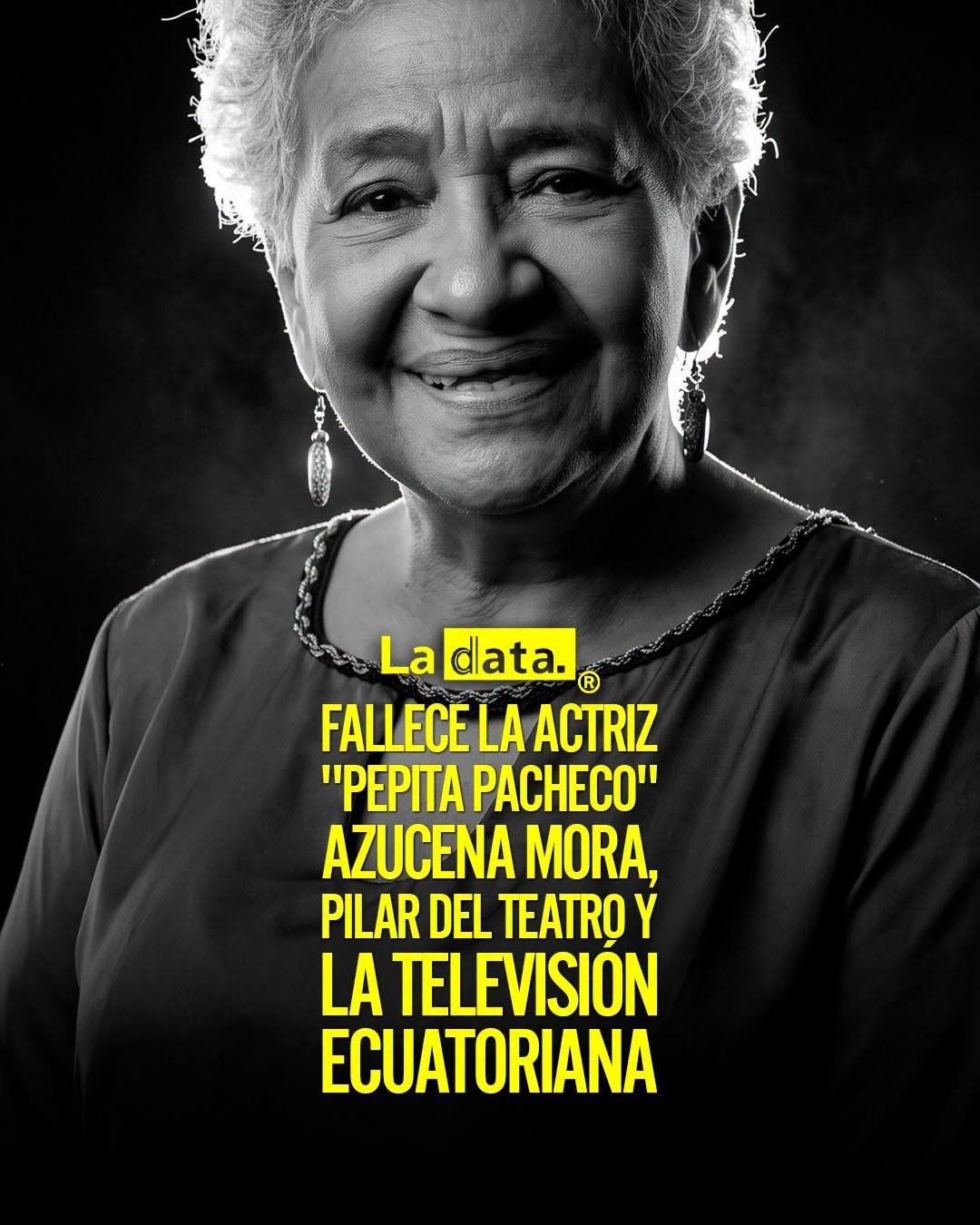 @ladataec👈 #LaData #TendenciaPolitica #PepitaMora #Luto
