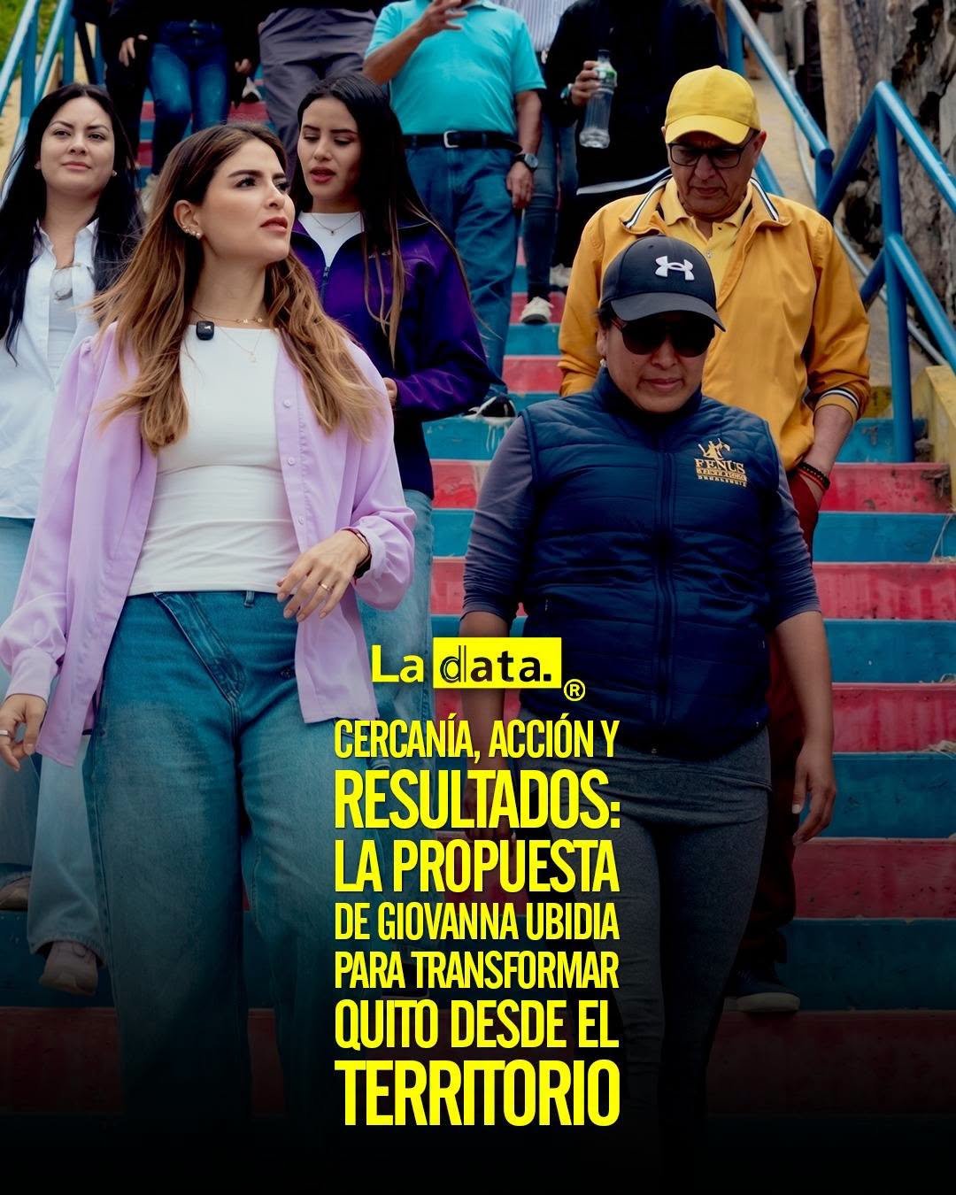 @ladataec 👈 ‎ ‎#ladata #TendenciaPolítica #GiovannaUbidia #Quito