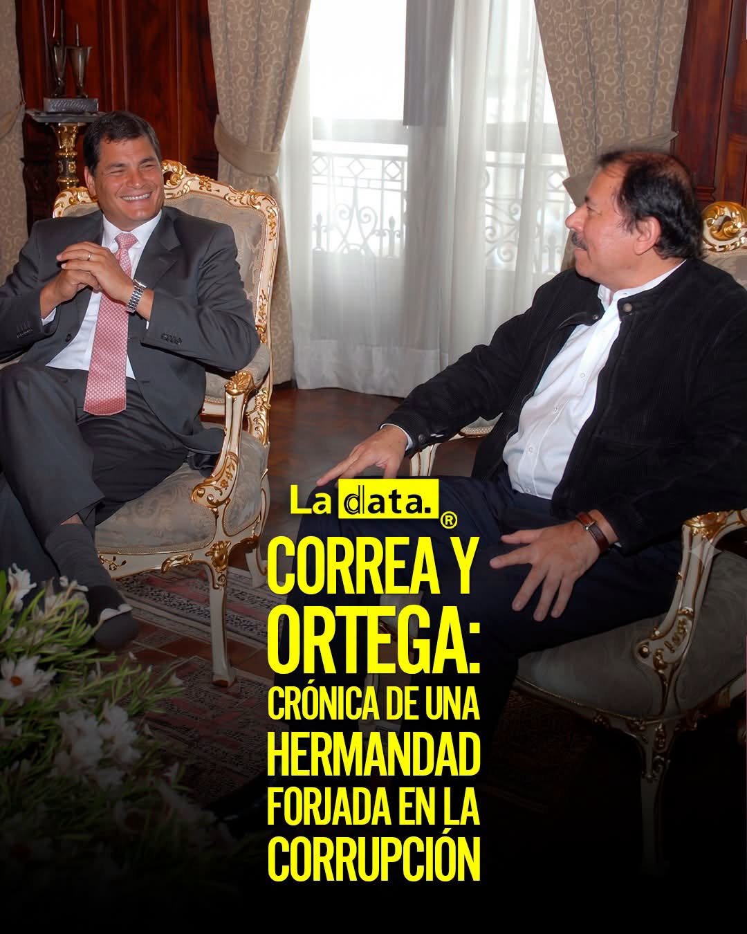 @ladataec👈 #ladata #TendenciaPolítica #RafelCorrea #Ortega