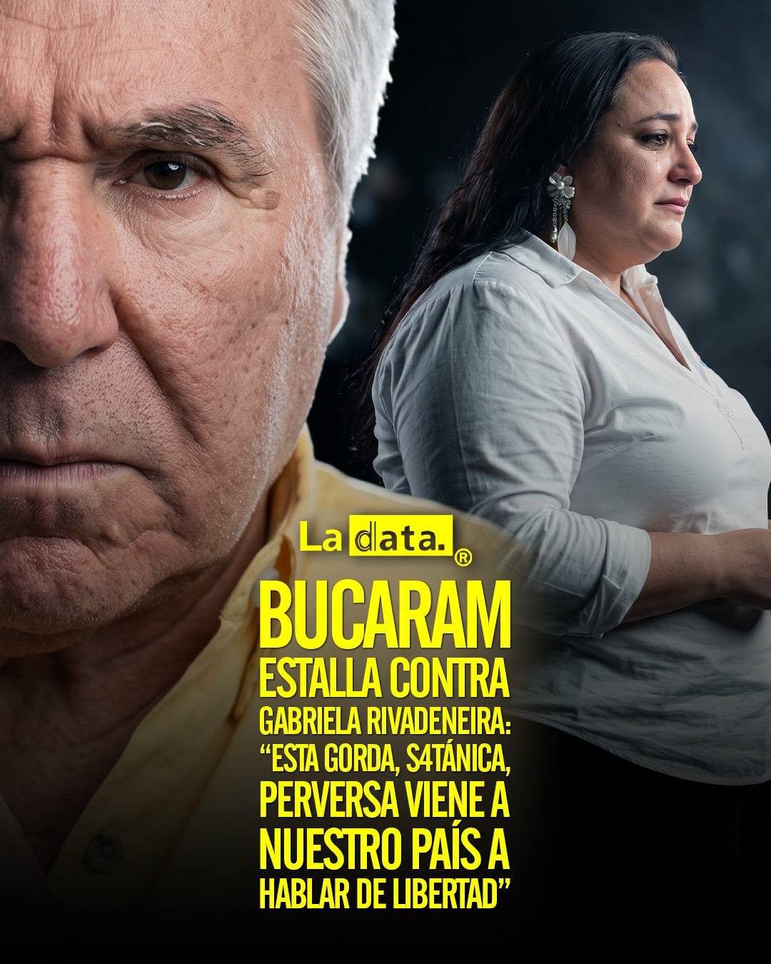 @ladataec 👈 ‎ ‎#ladata #TendenciaPolítica #AbdaláBucaram #GabrielaRivadeneira