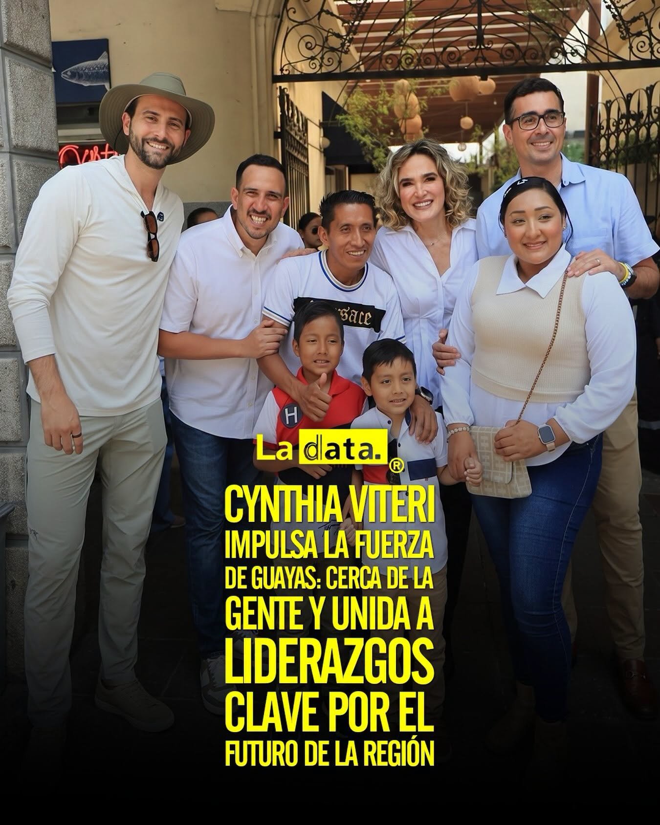 La Data ® 👈 ‎ ‎#ladata #TendenciaPolítica #CynthiaViteri #Guayaquil