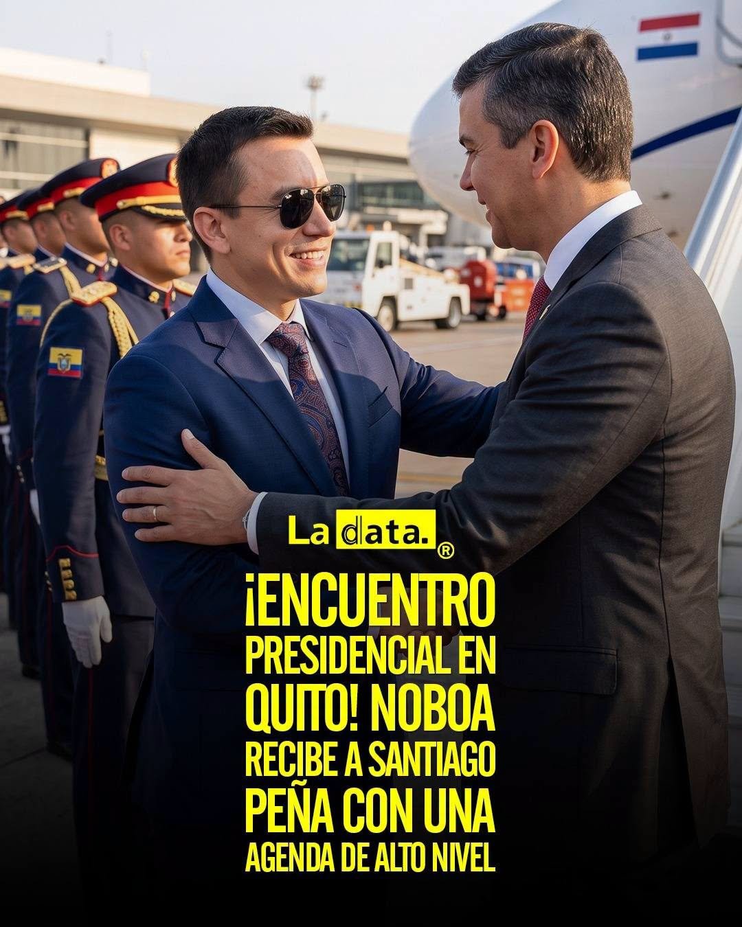 @ladataec👈 #ladata #TendenciaPolítica #DanielNoboa #SantiagoPeña