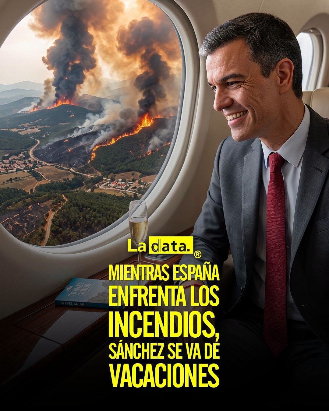@ladataec👈 #ladata #TendenciaPolítica #PedroSánchez #IncendiosForestales