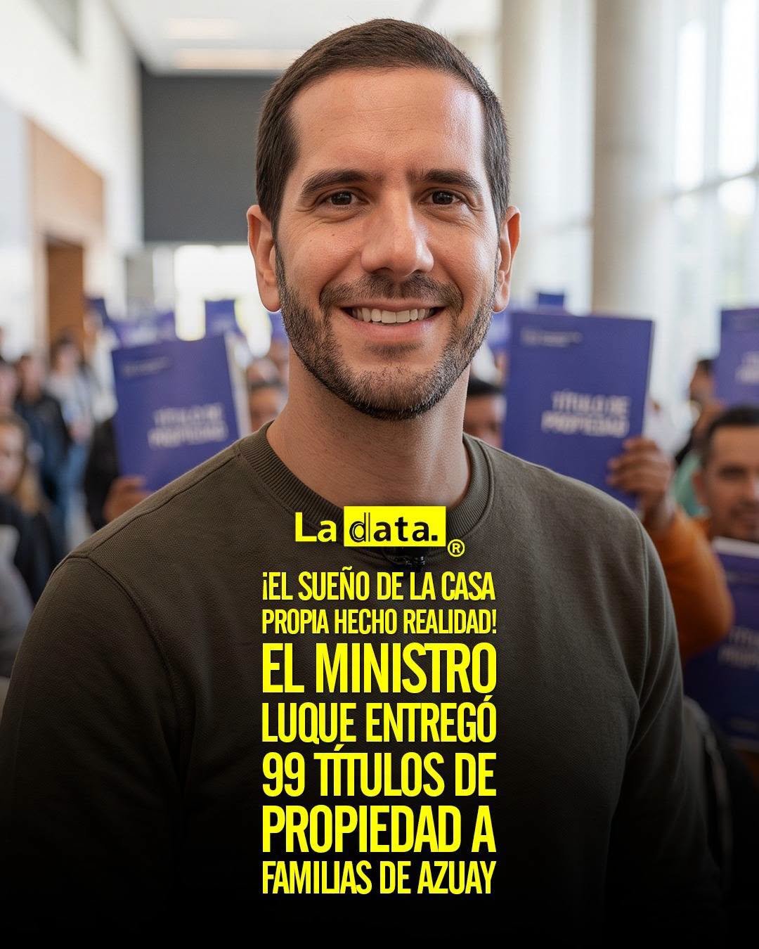 @ladataec 👈 ‎ ‎#ladata #TendenciaPolítica #MinistroLuque #Cuenca